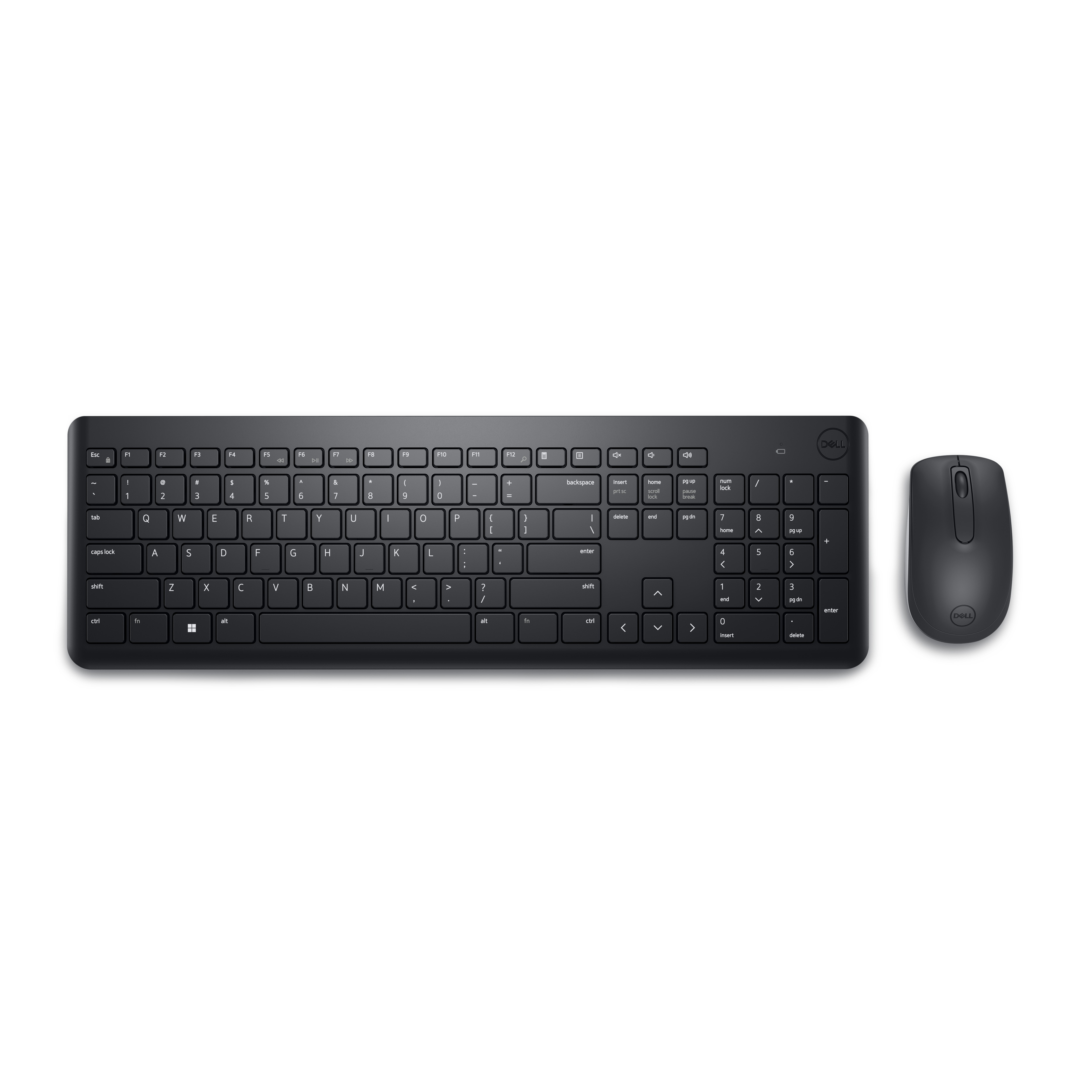 Dell Wireless Keyboard and Mouse KM3322W   US International QWERTY Tastaturen & Maeuse