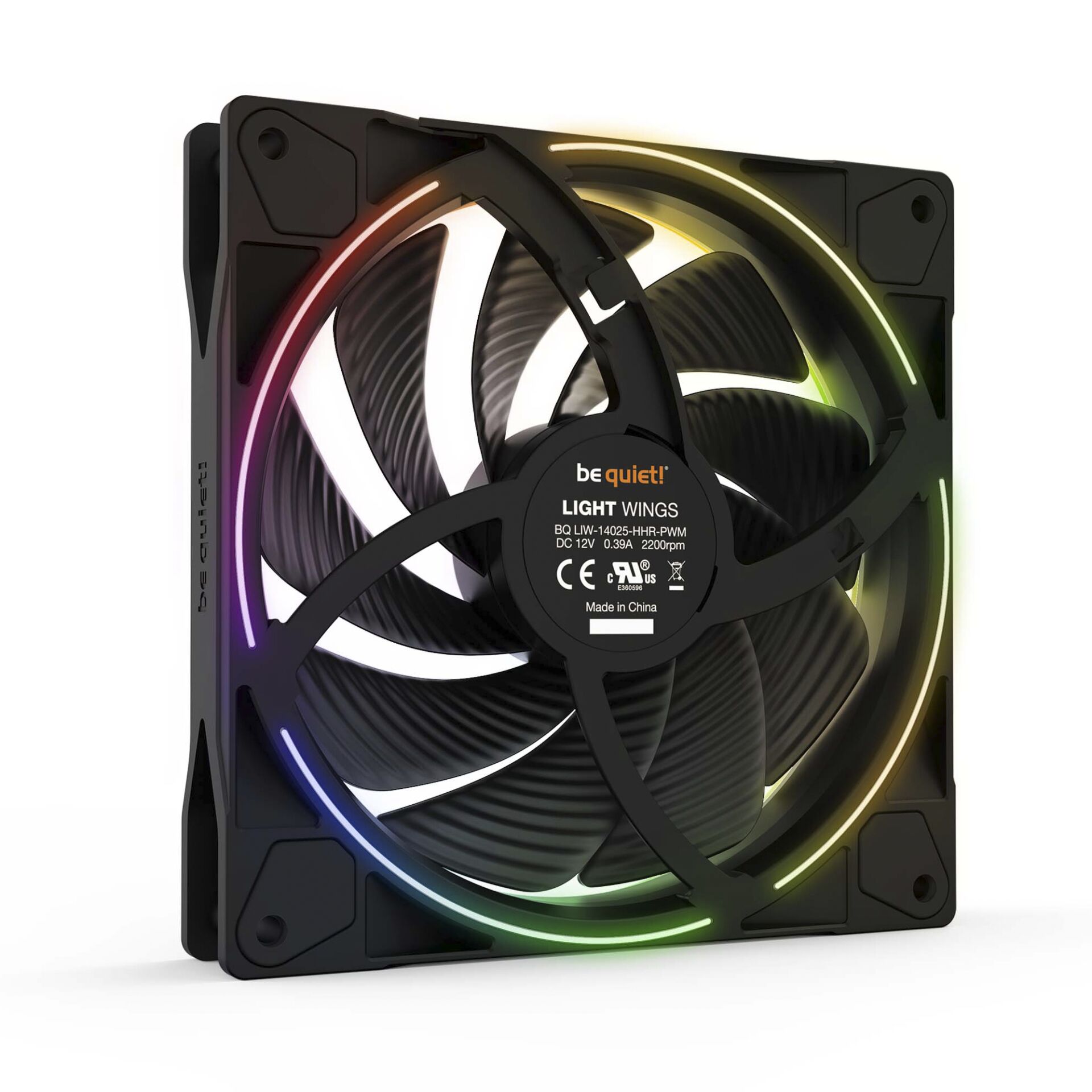 be quiet  Light Wings 140mm PWM High speed Triple Pack PC-Komponenten