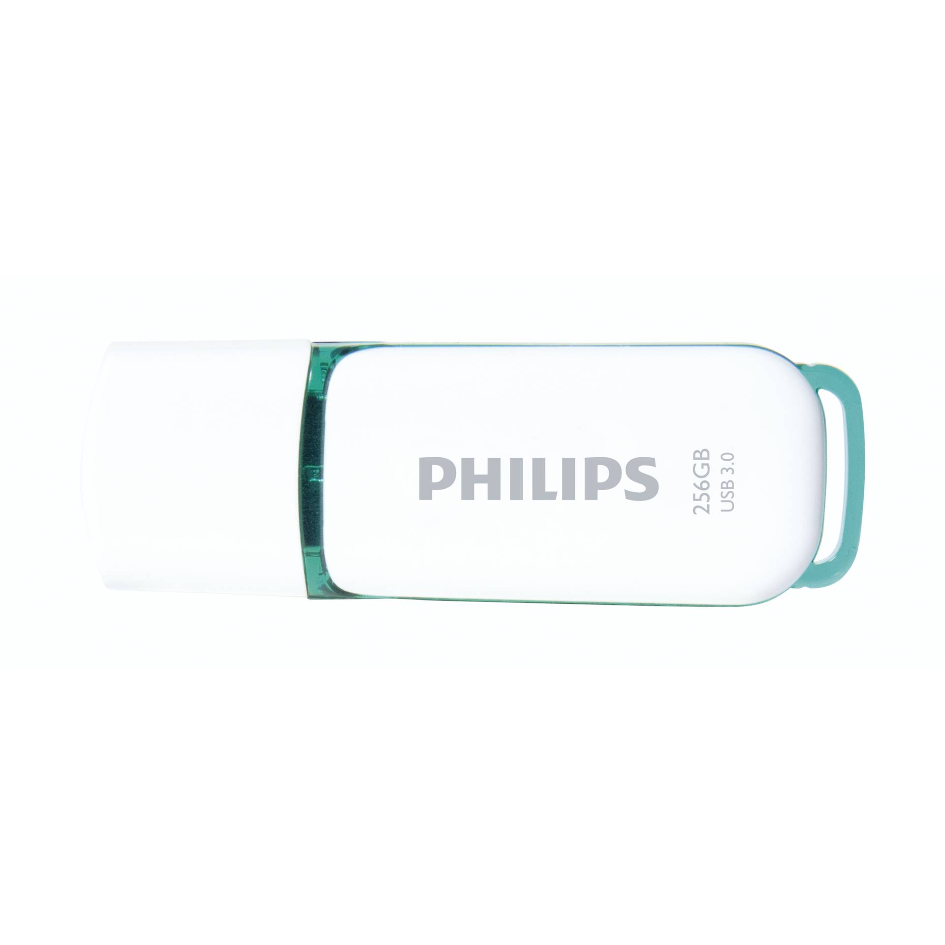 Philips FM25FD75B USB Stick 256 GB USB Typ A 3 2 Gen 1  3 1 Gen 1  Tuerkis  Weiss Speichermedien