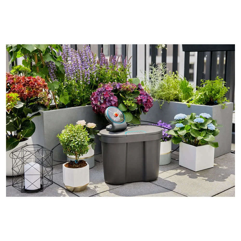 GARDENA AquaBloom Set Solar Bewaesserung Gartenbewaesserung