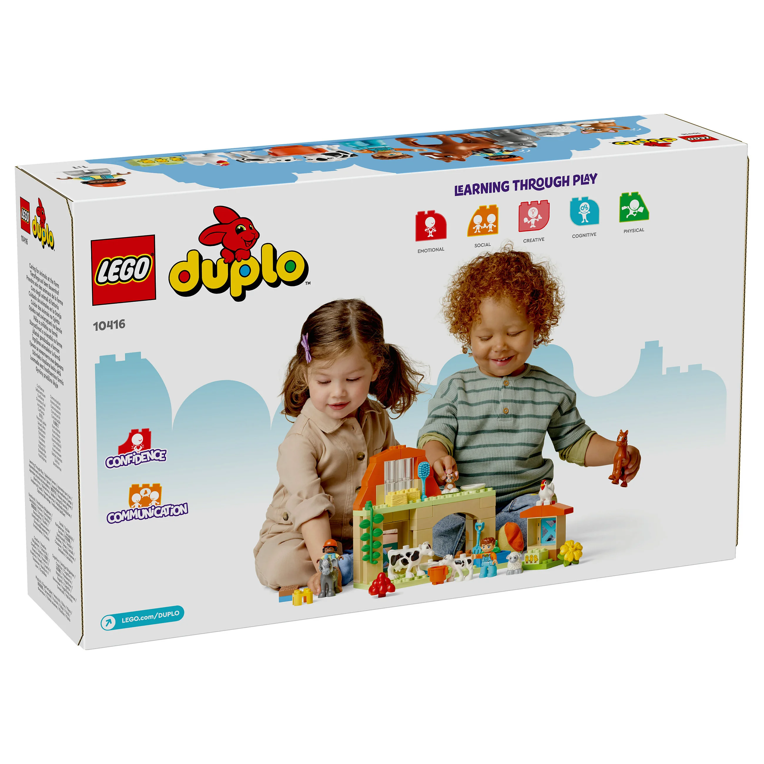 LEGO 10416 DUPLO Tierpflege auf dem Bauernhof Spielwaren