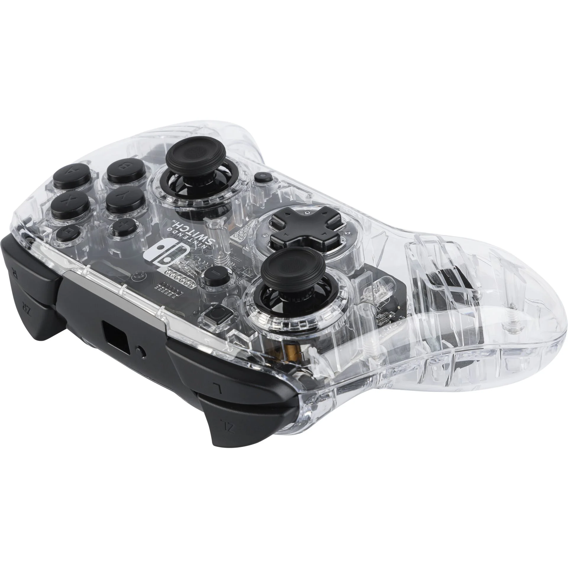 PDP Afterglow Schwarz  Transparent Gamepad Analog   Digital Nintendo Switch  Nintendo Switch Lite  Nintendo Switch OLED Zubehoer Gaming