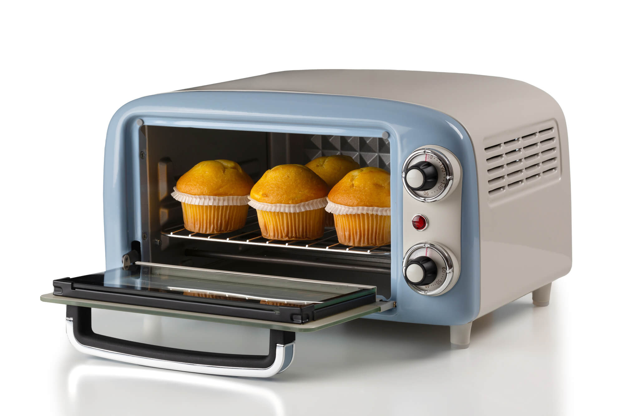 Ariete Ofen 10 Liter hellblau Grills