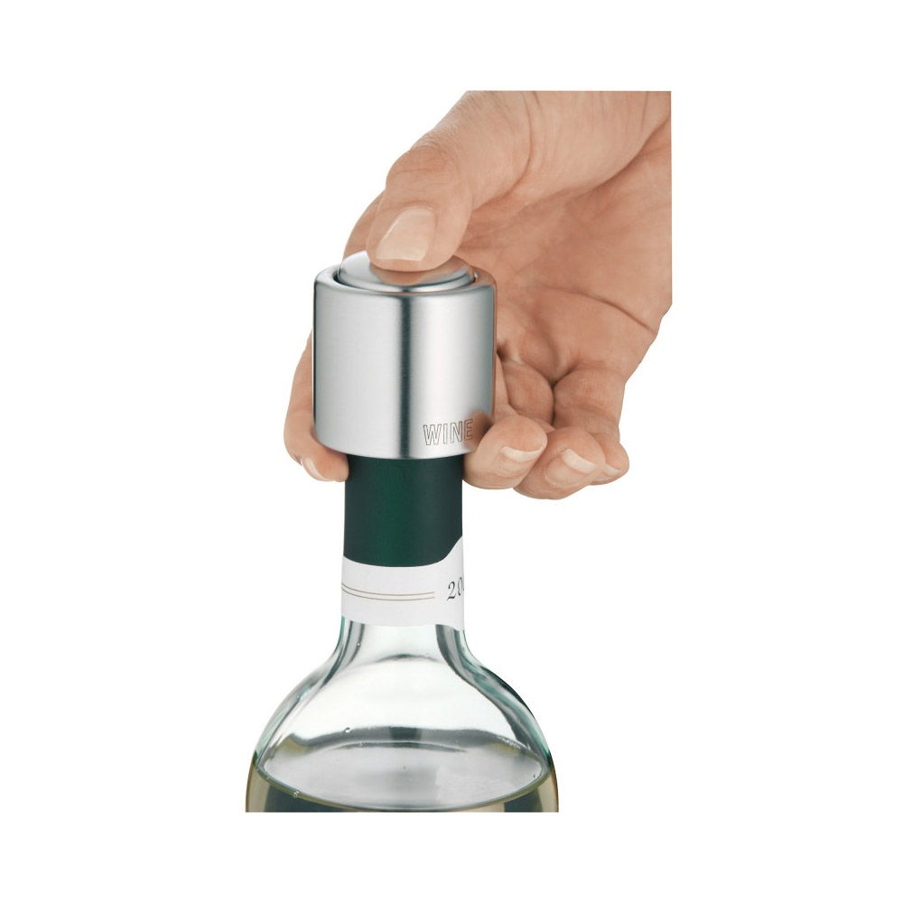 WMF 0641026030 Flaschen  Dekanterverschluss Schwarz  Edelstahl Kueche