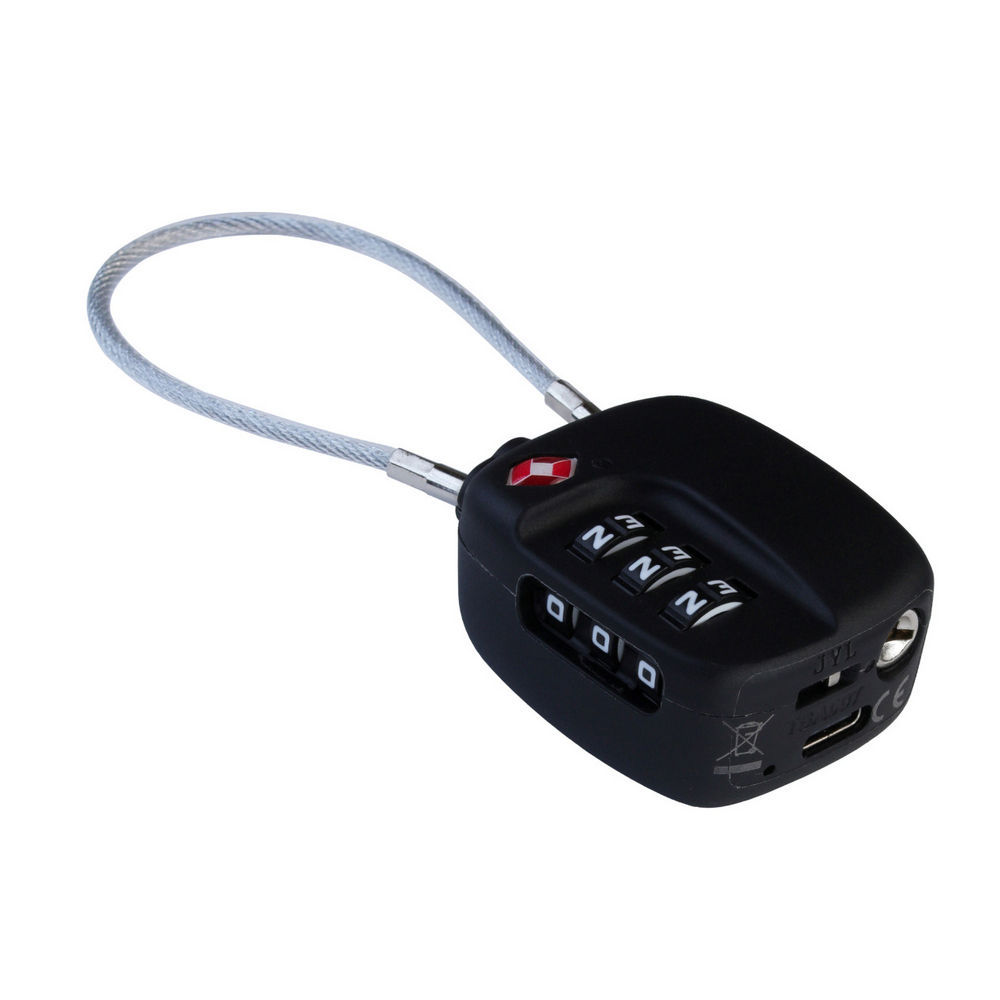 Boompods Boomtag TSA Lock  Schwarz Handys & Tablets