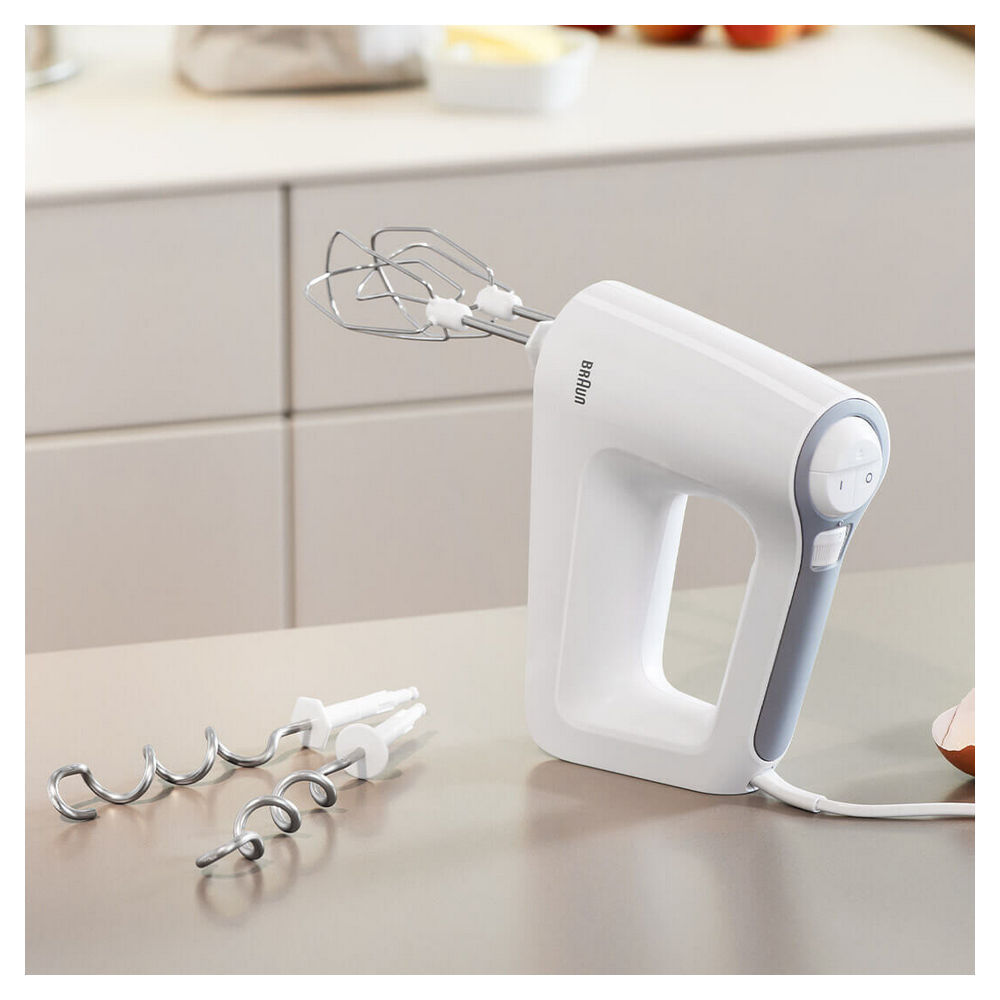 Braun Handmixer MultiMix 3 HM 3000  weiss Kuechenkleingeraete
