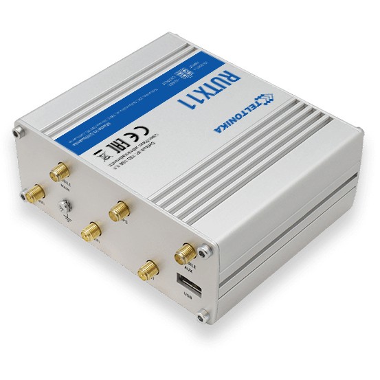 Teltonika RUTX11 LTE Cat6 Dual Band WiFi Industrieller Router 4G LTE Dual Band WLAN Ethernet Robust