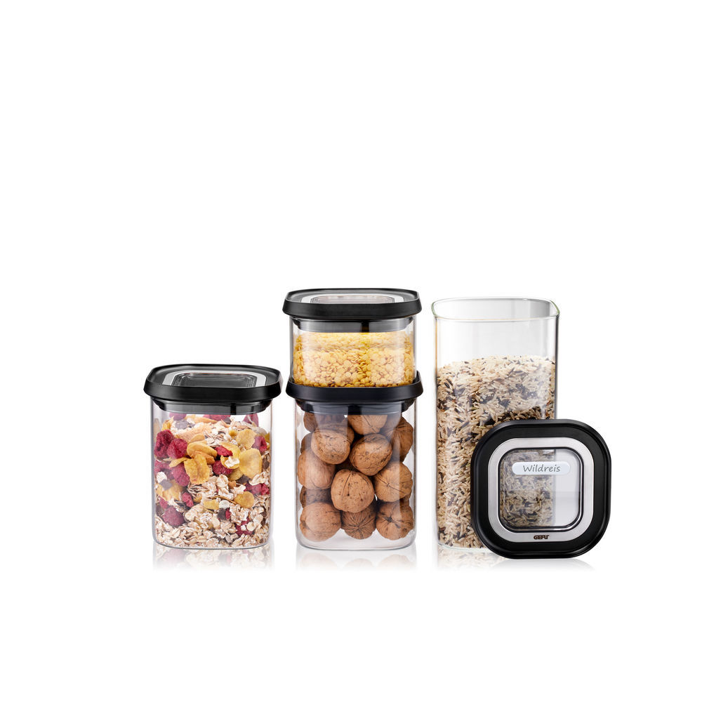 Gefu Vorratsdosen Set Pantry  4 tlg  Kuechenmaschinen