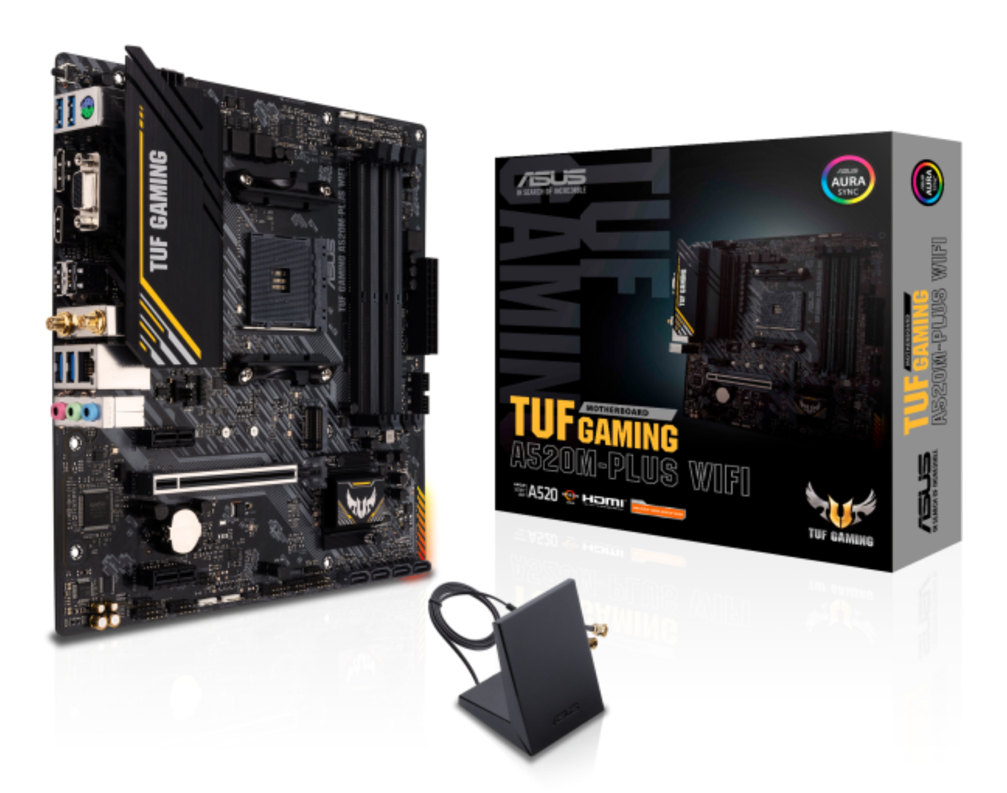 ASUS AM4 TUF Gaming A520M PLUS microATX PC-Zubehoer