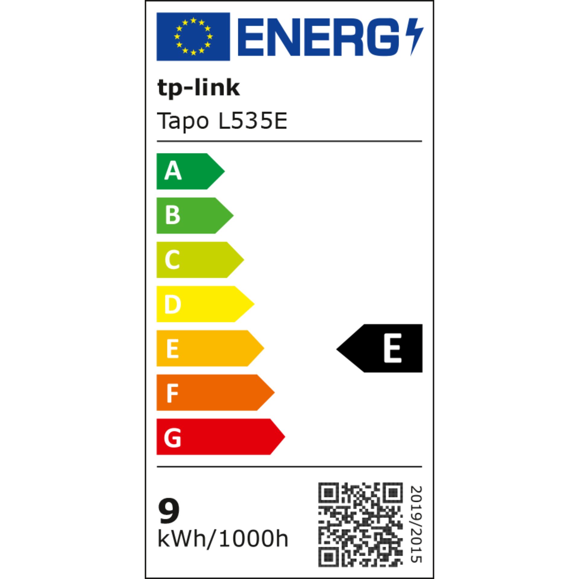 TP Link Tapo L535E Intelligentes Leuchtmittel Wi Fi Bluetooth Beleuchtung