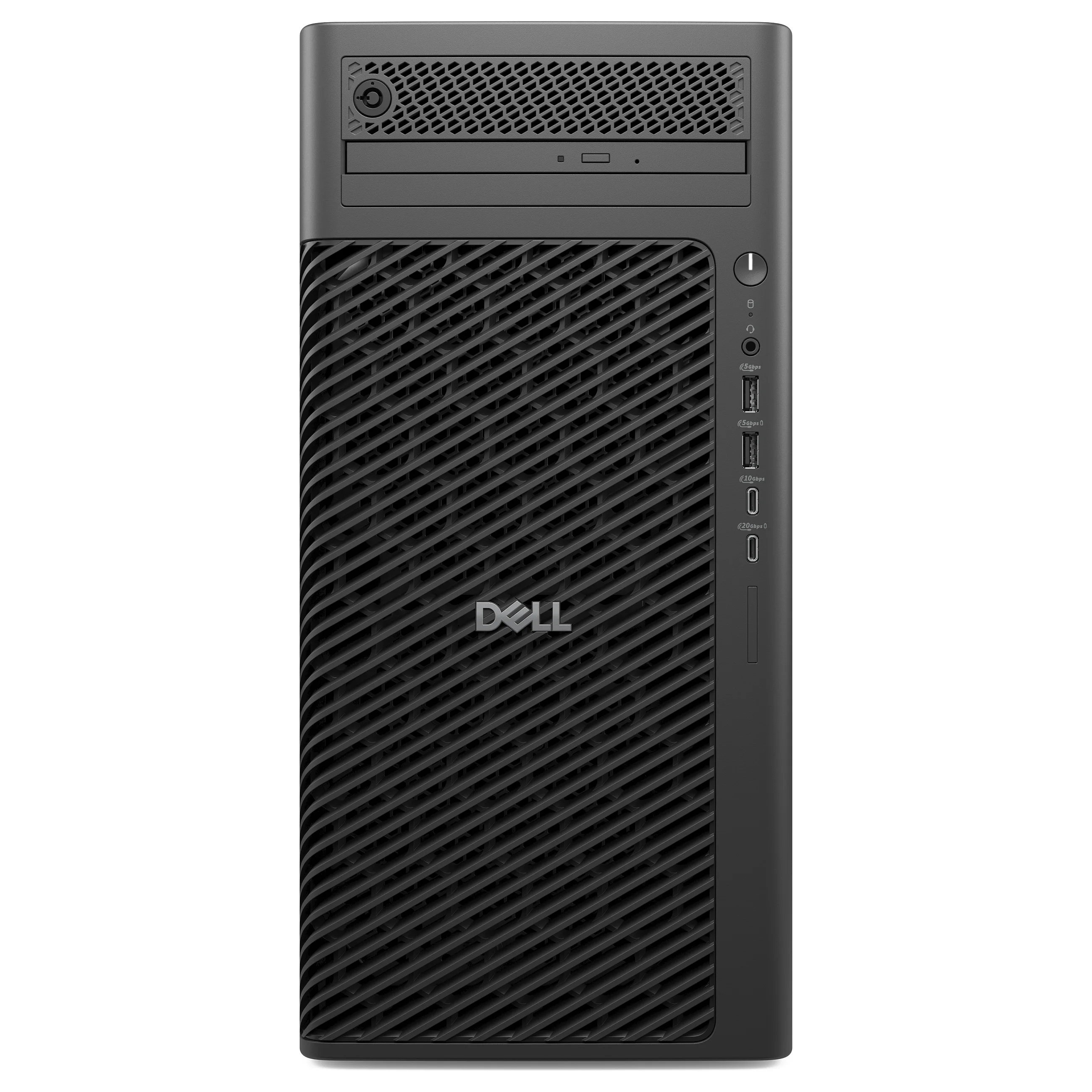 Dell Pro Max Tower T2 FCT2250 Intel Core Ultra 9 285 32GB 1TB SSD Integrated vPro Kb Mouse 1500W TPM W11P 3Y Basic Onsite PC-Zubehoer