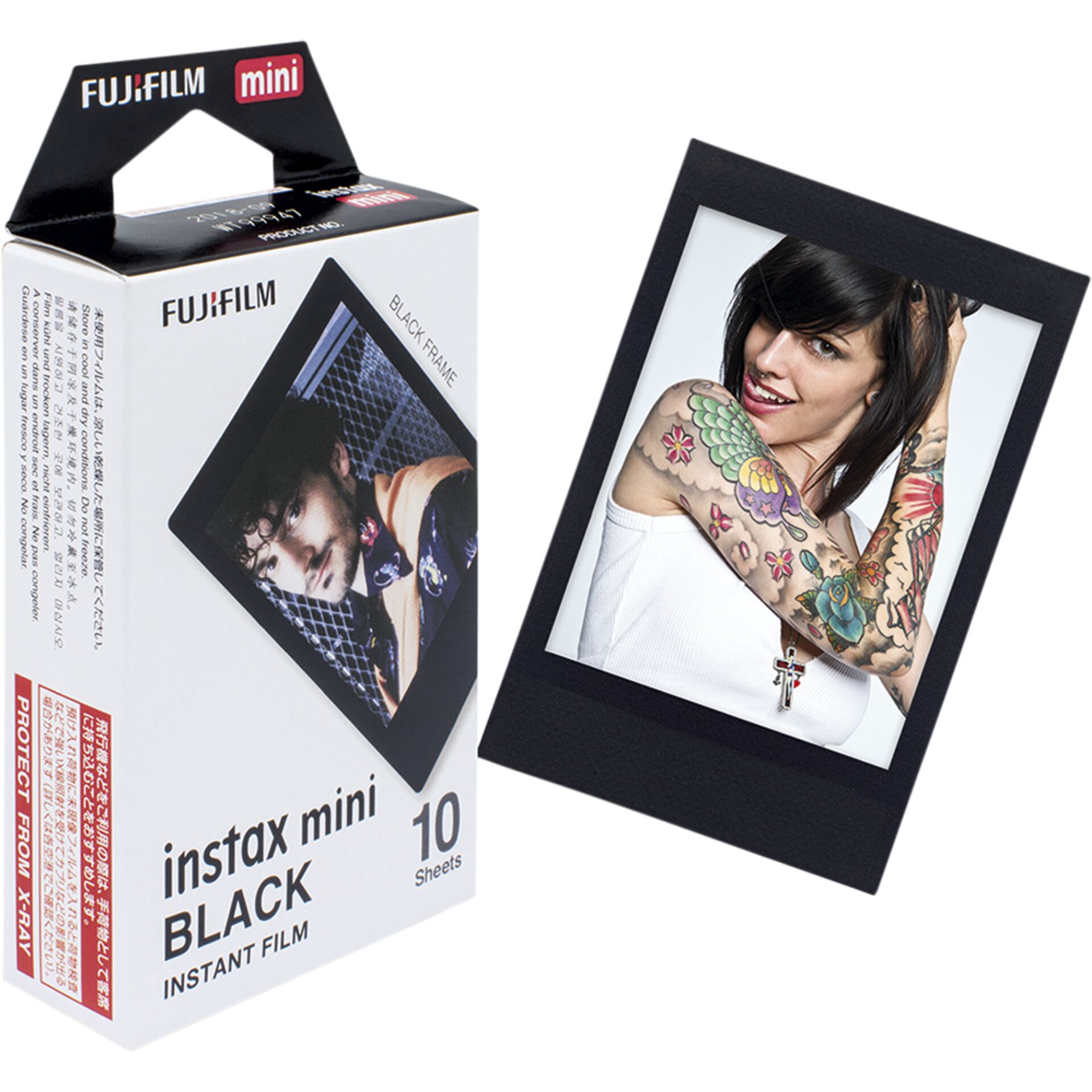 Fujifilm instax mini Film black frame Kamera & Foto