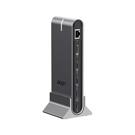Acer HP DSCAB 022 laptop dockingstation   portreplikator Kabelgebunden USB 3 2 Gen 1  3 1 Gen 1  Type C Silber Netzwerk