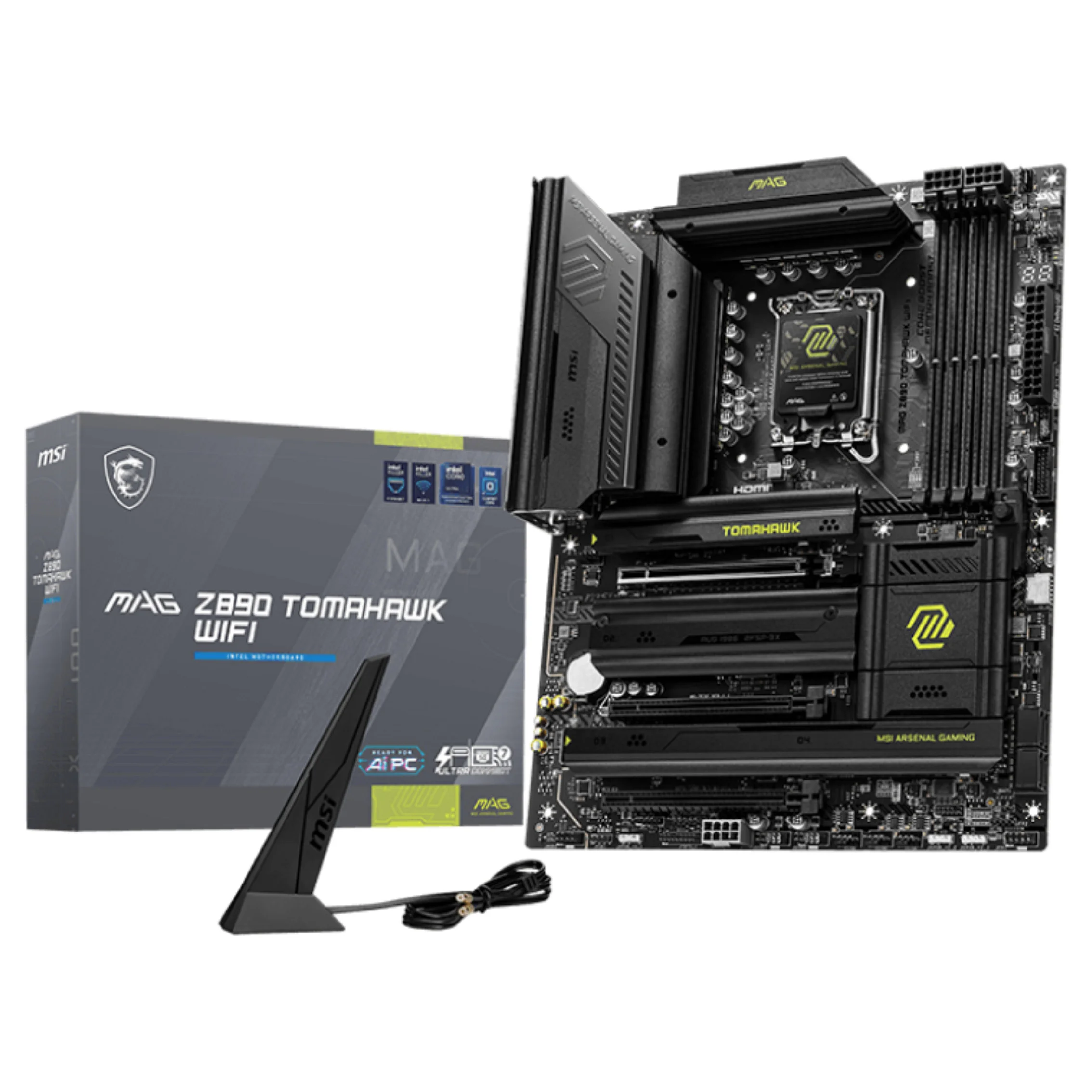 MSI MAG Z890 TOMAHAWK WIFI Motherboard Intel Z890 LGA 1851  Socket V1  ATX PC-Zubehoer