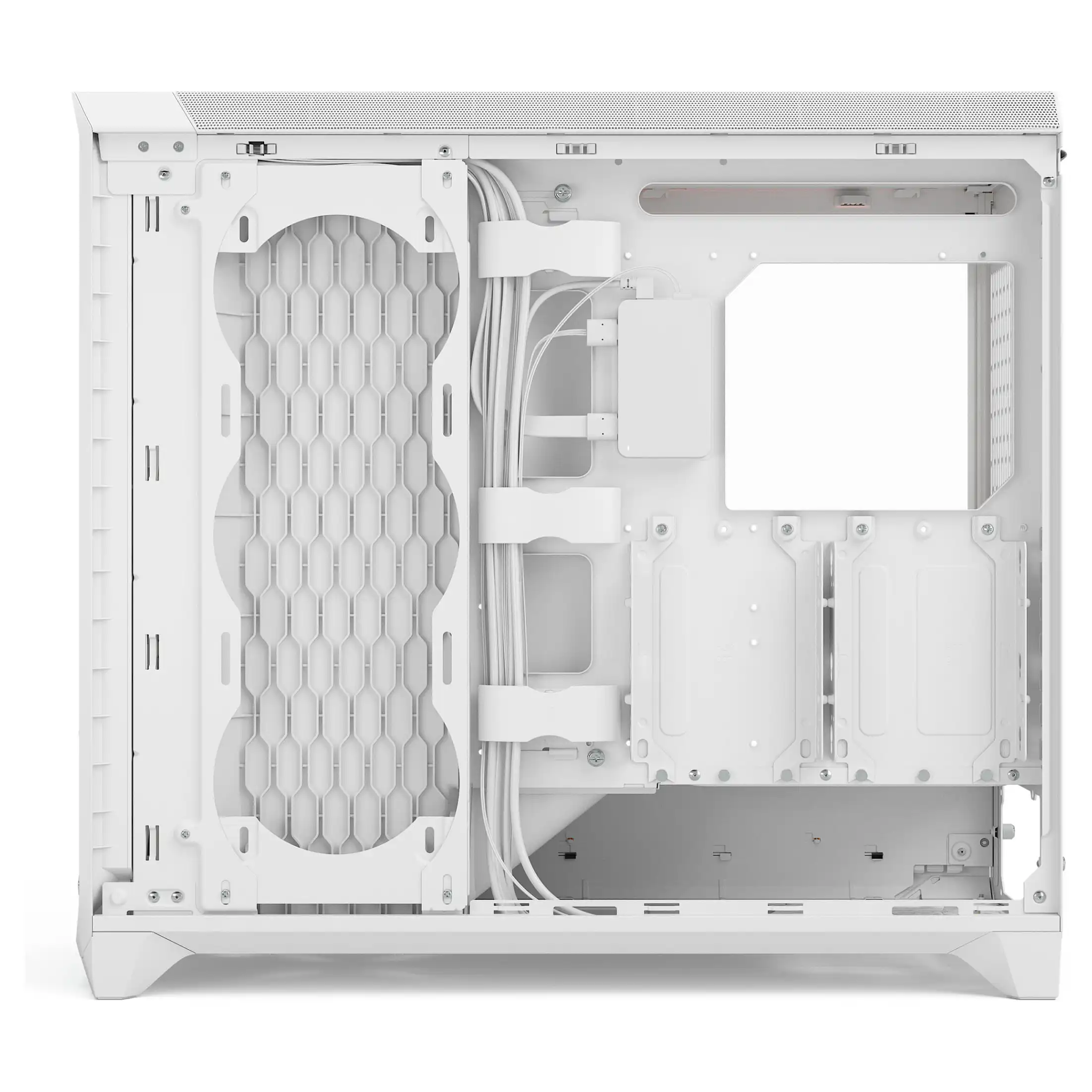 Fractal Design Midi Meshify 3 XL Ambience Pro RGB White TG Light Tint PC-Zubehoer