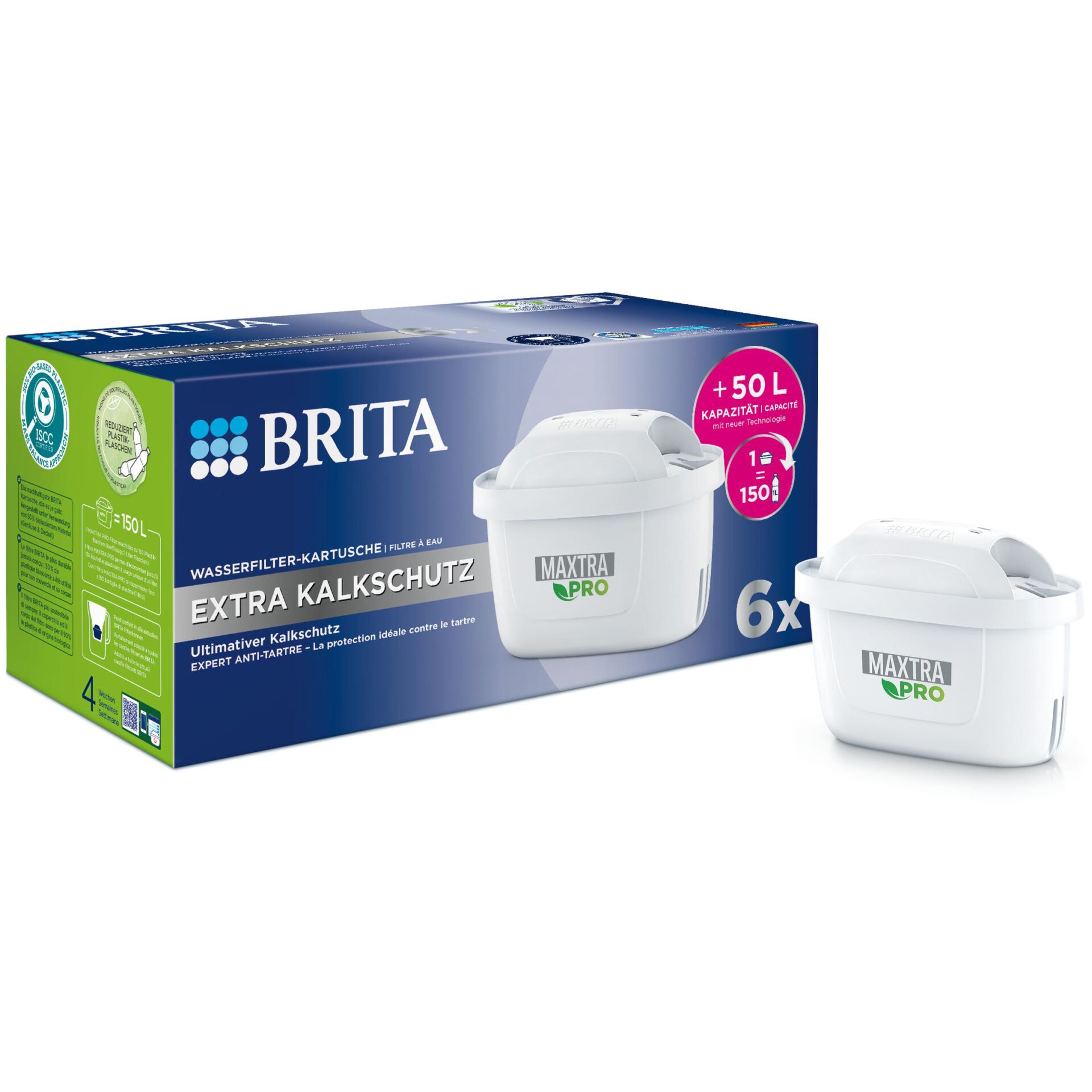 Brita MAXTRA PRO Extra Kalkschutz  Pack 6 Wasseraufbereitung