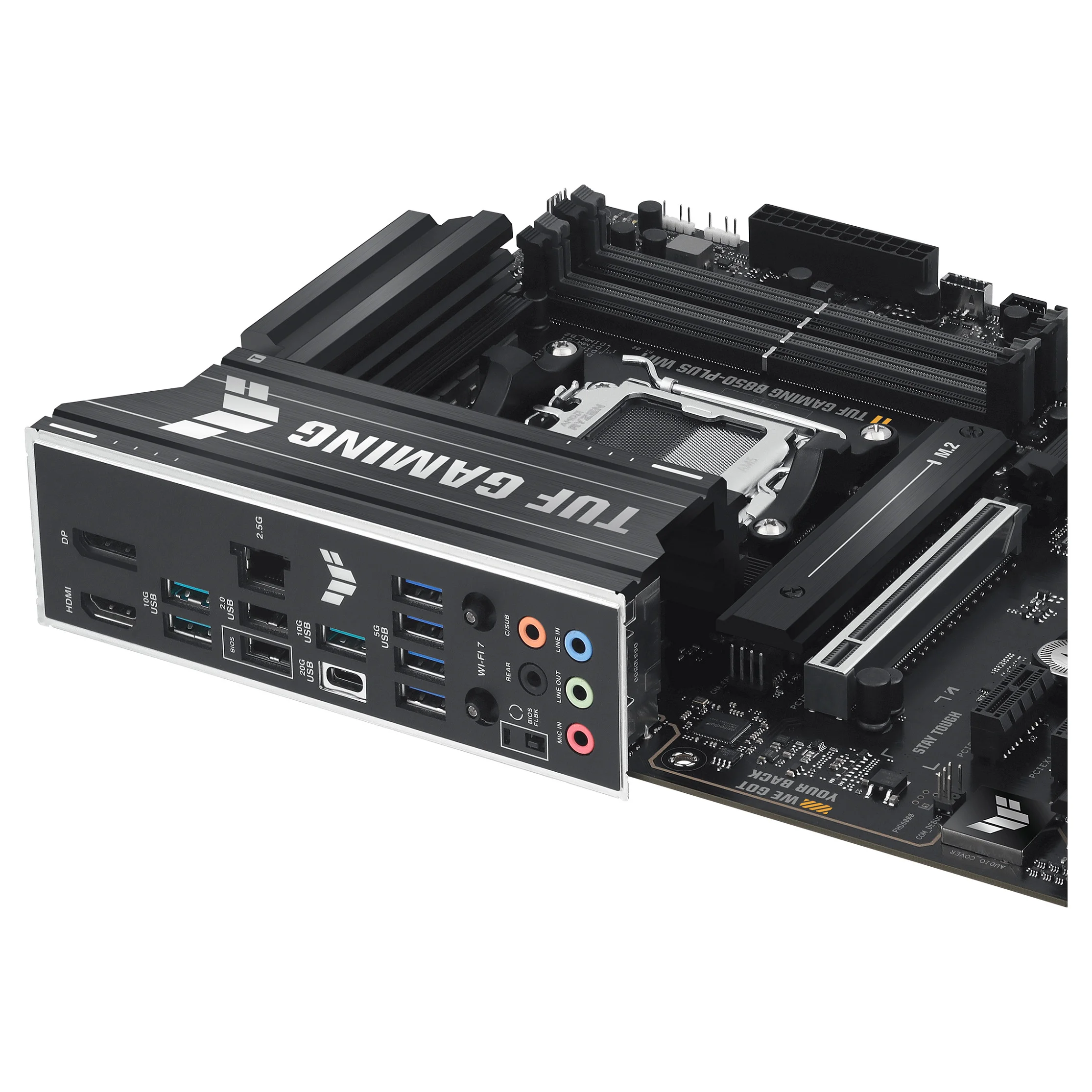 ASUS TUF GAMING B850 PLUS WIFI AMD B850 Sockel AM5 ATX PC-Zubehoer