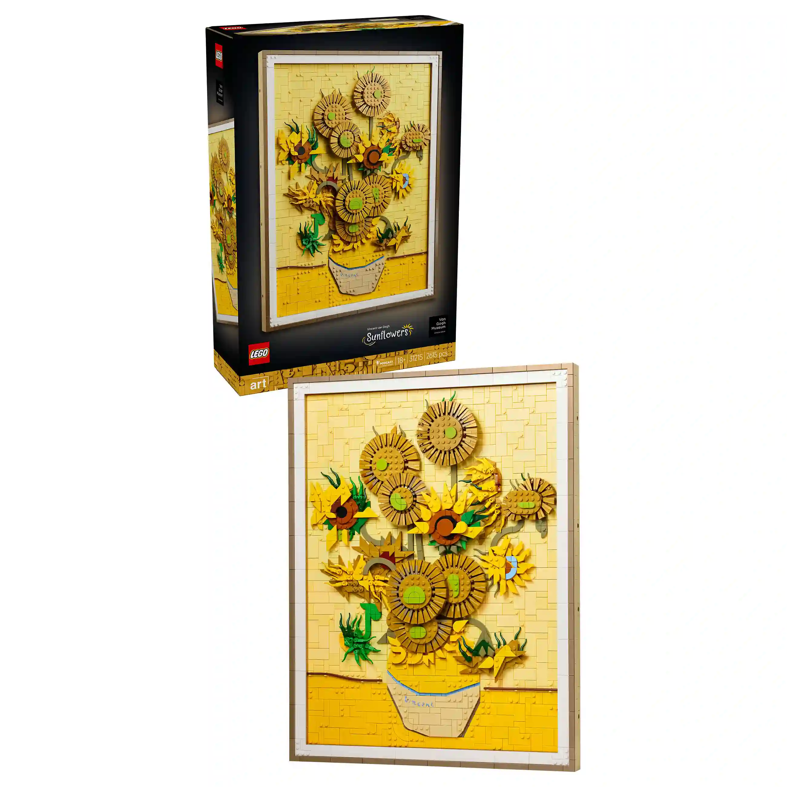 LEGO 31215 Art Vincent van Gogh   Sonnenblumen Spielwaren