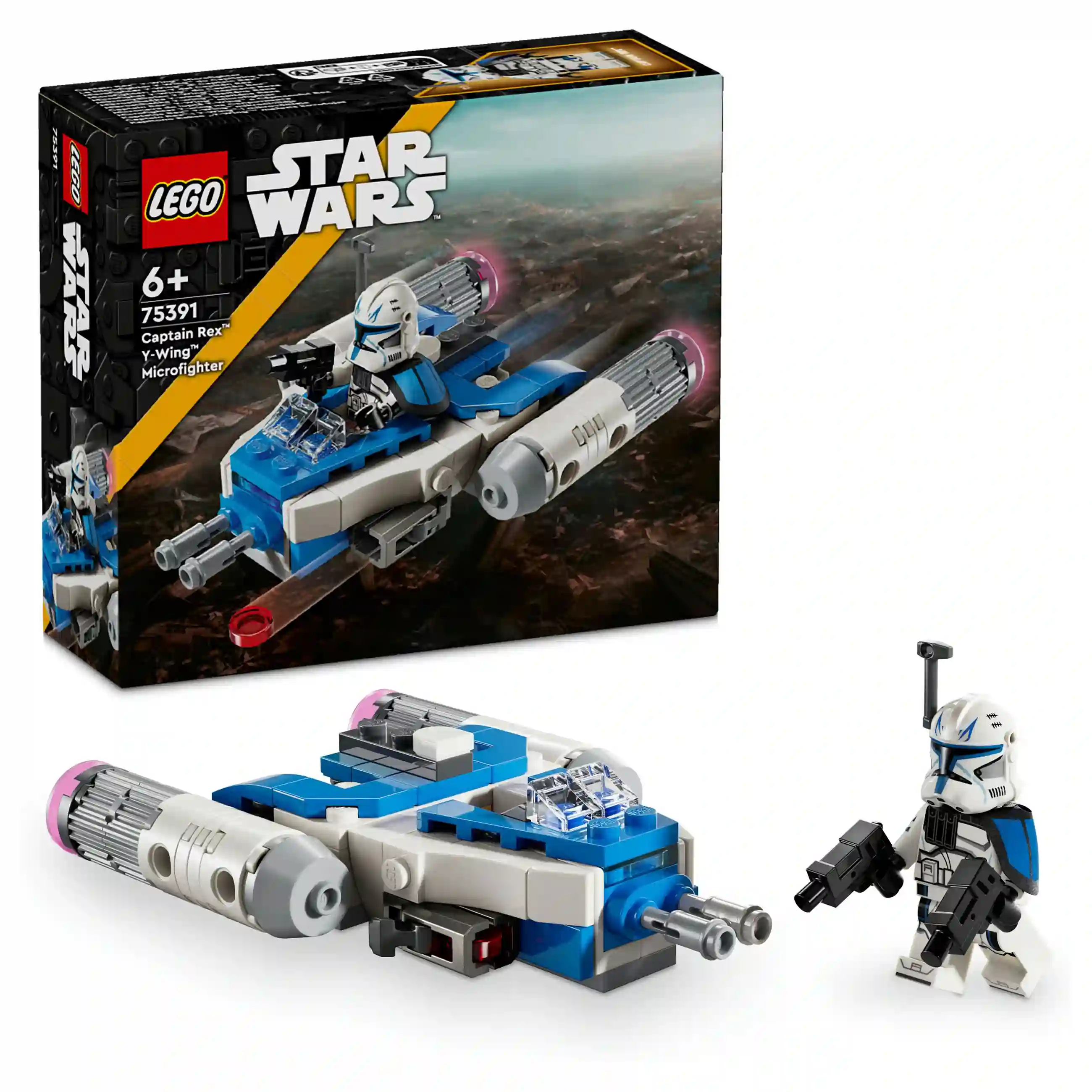 LEGO Captain RexOe Y WingOe Microfighter Spielwaren