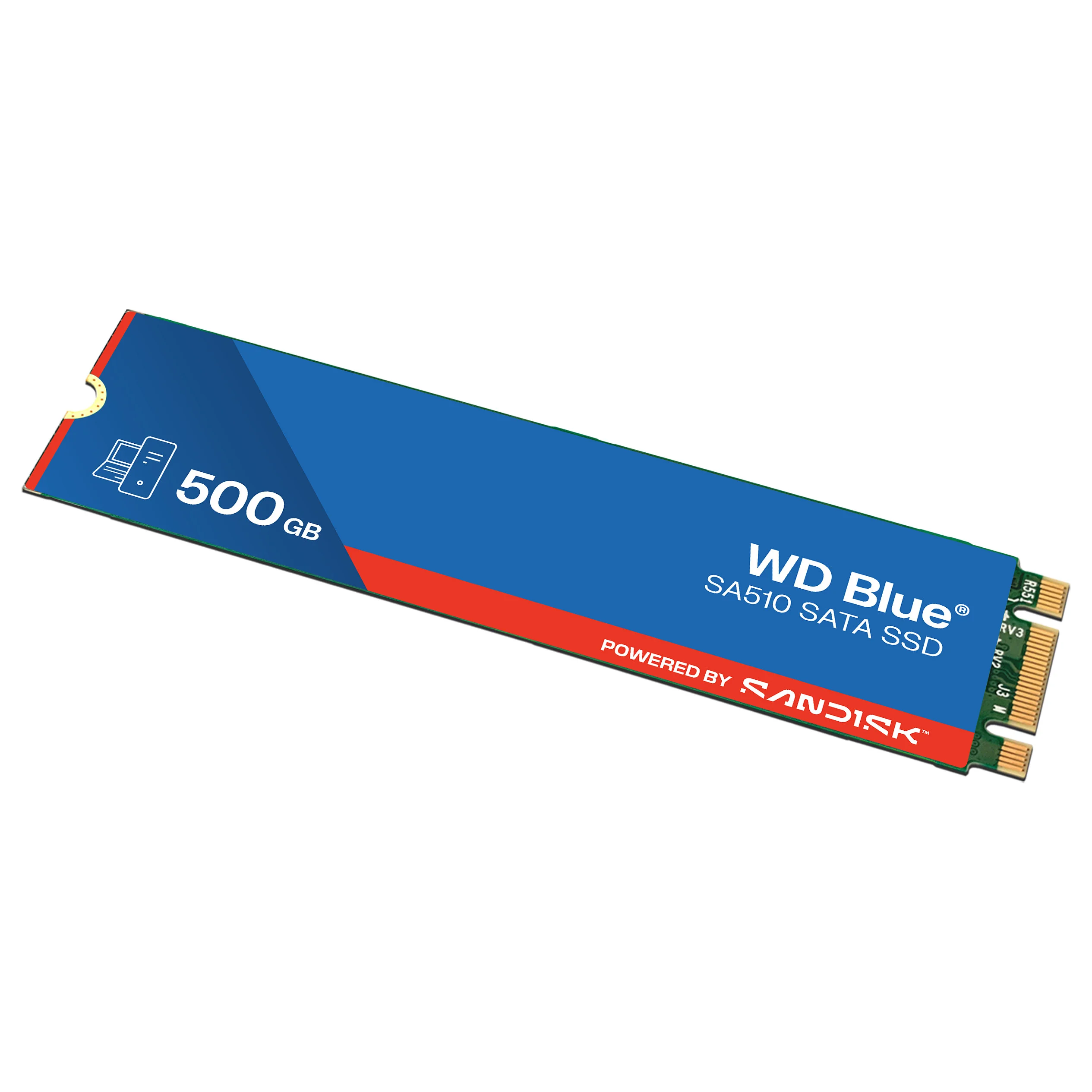 Western Digital M 2 500GB WD Blue SA510 Speichermedien