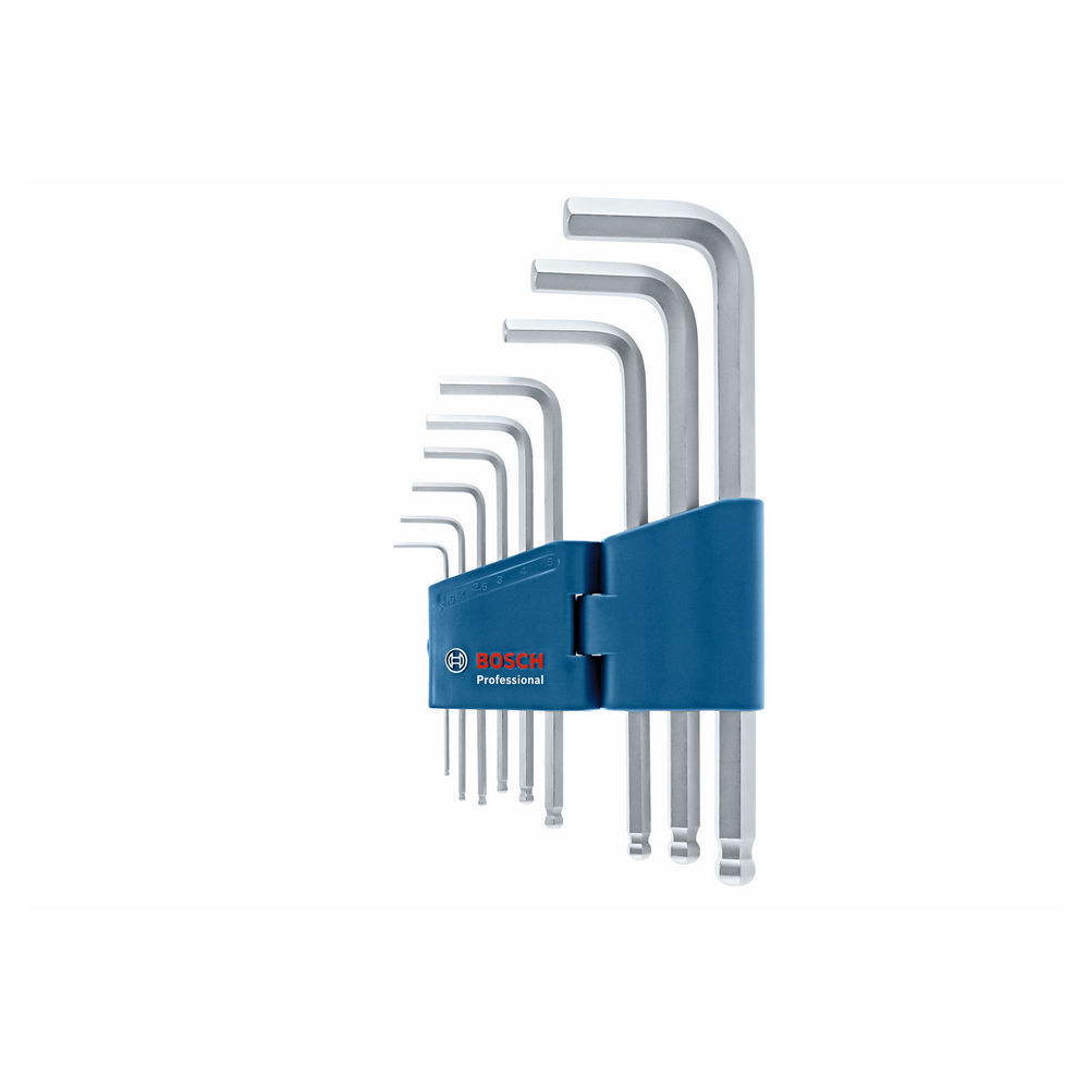 Bosch Professional Winkelschluesselsatz HEX  9 tlg  Saegen