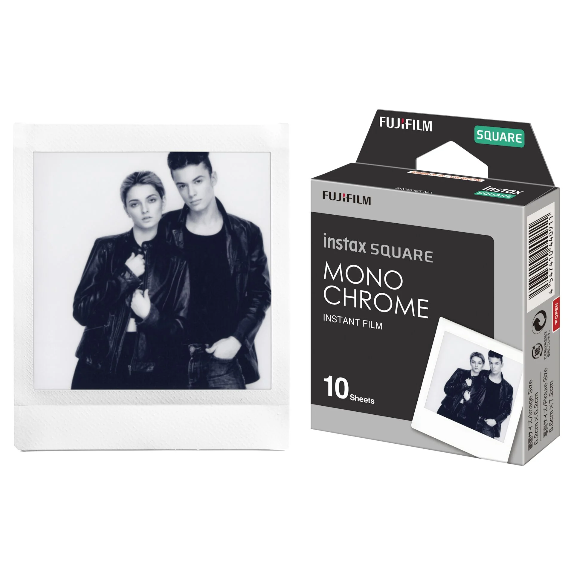 Fujifilm 1 instax Square Film monochrome Kamera & Foto