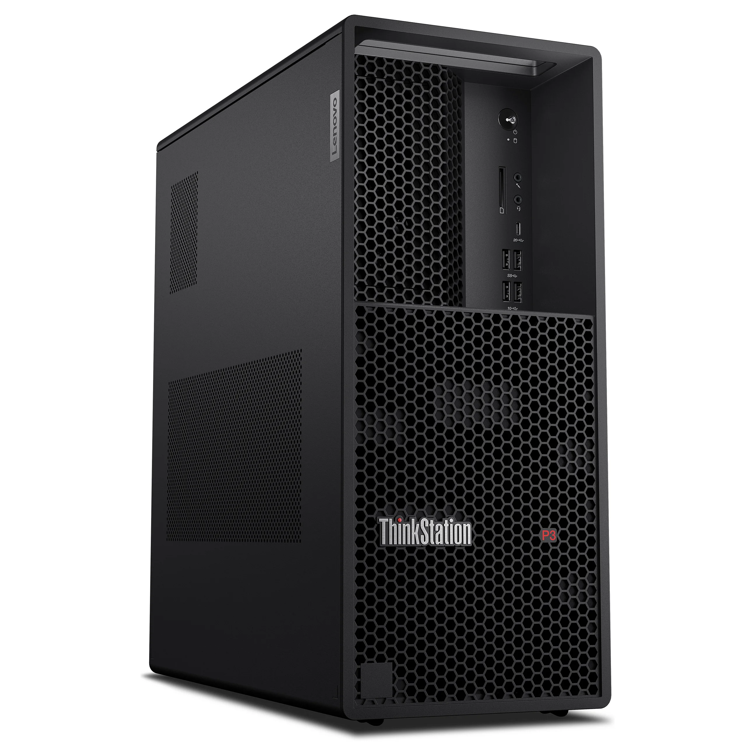 Lenovo ThinkStation P3 Tower Gen 2 Intel Core Ultra 9 285K 48 GB DDR5 SDRAM 512 GB SSD Windows 11 Pro Arbeitsstation Schwarz PC-Zubehoer