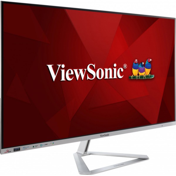 Viewsonic VX Series VX3276 2K mhd 2 Computerbildschirm 81 3 cm  32   2560 x 1440 Pixel Quad HD LED Silber Monitore