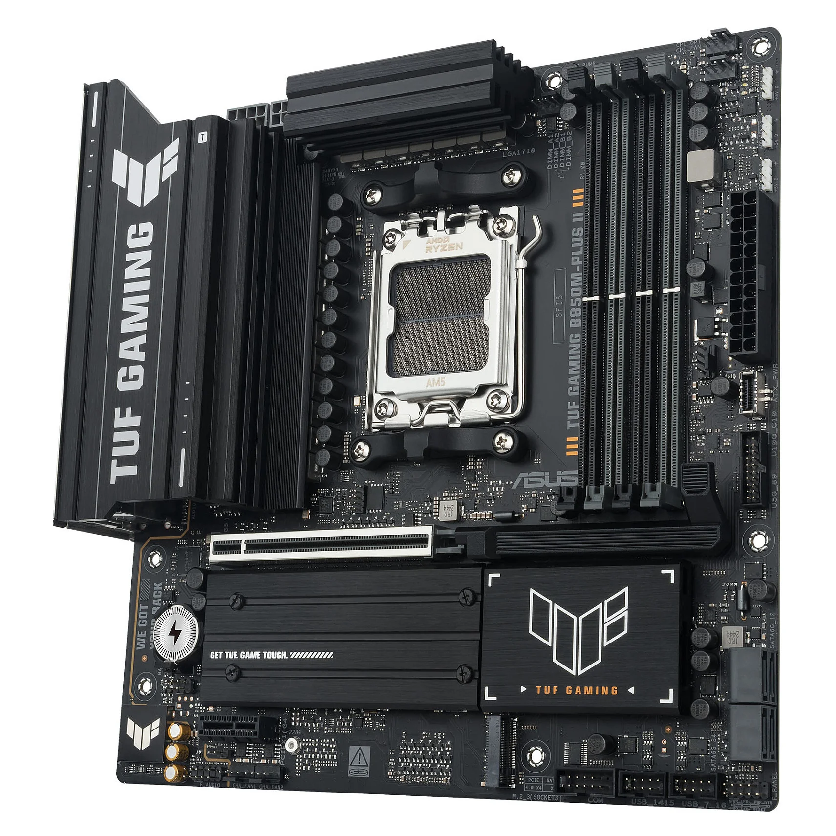 ASUS TUF GAMING B850M PLUS II AMD B850 Sockel AM5 micro ATX PC-Komponenten