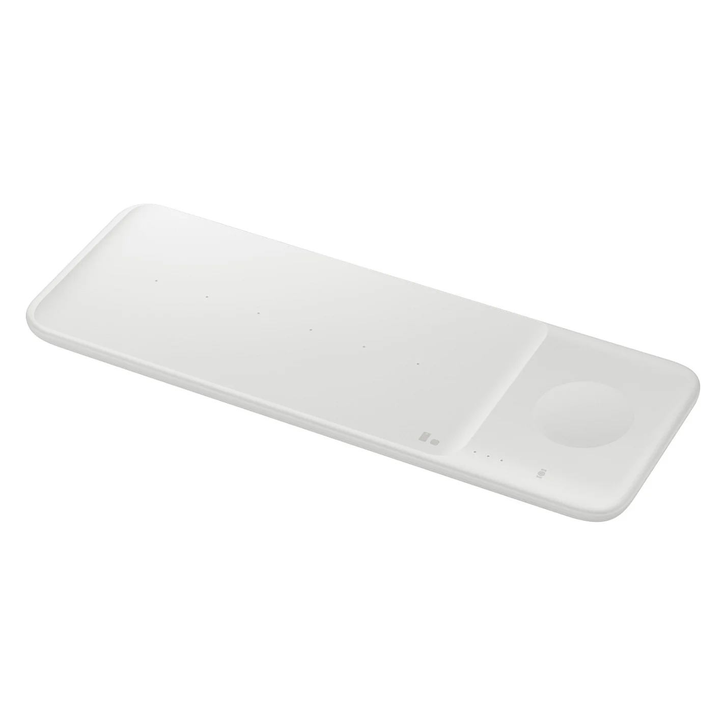 Samsung Wireless Charger Trio Kopfhoerer  Smartphone  Smartwatch Weiss USB Kabelloses Aufladen Schnellladung Drinnen Notebook & Tablet Zubehoer