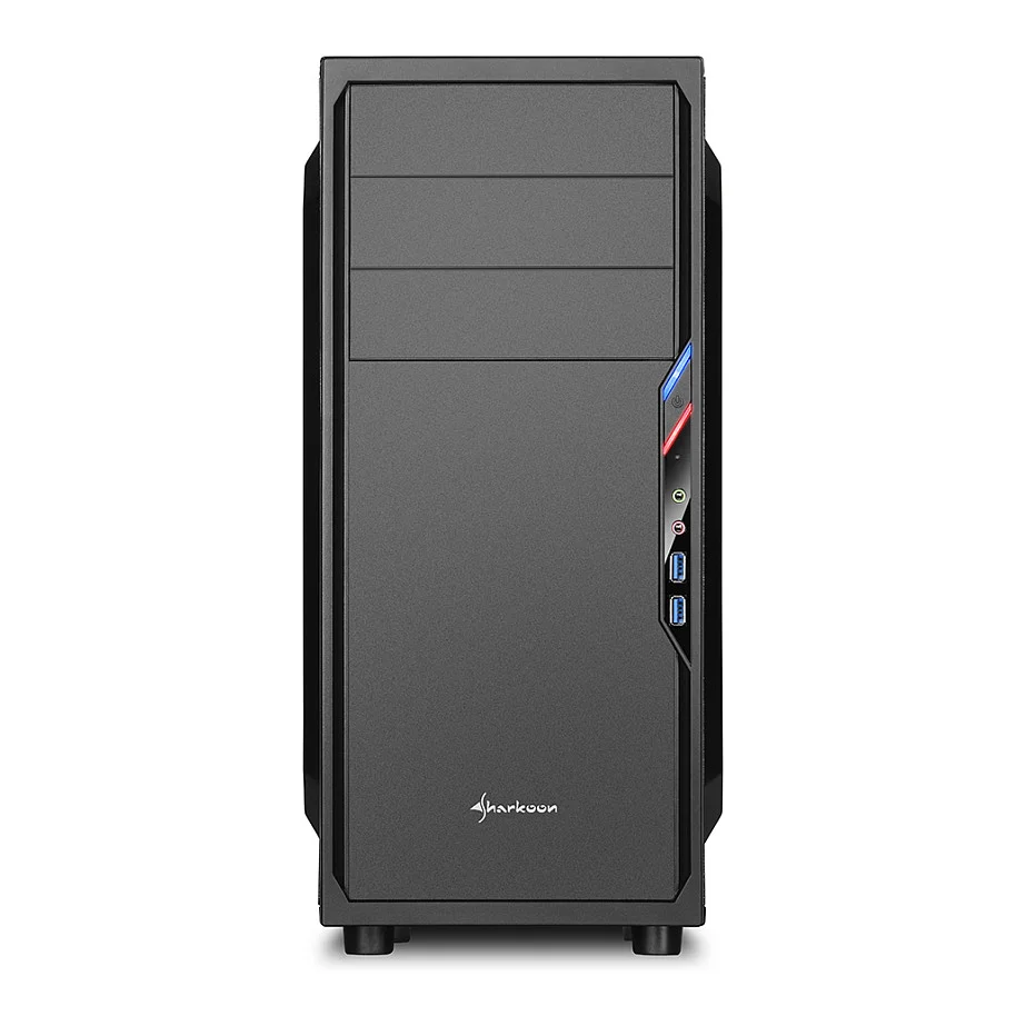 SHARKOON midi  vs4 v usb3 0  black PC-Zubehoer