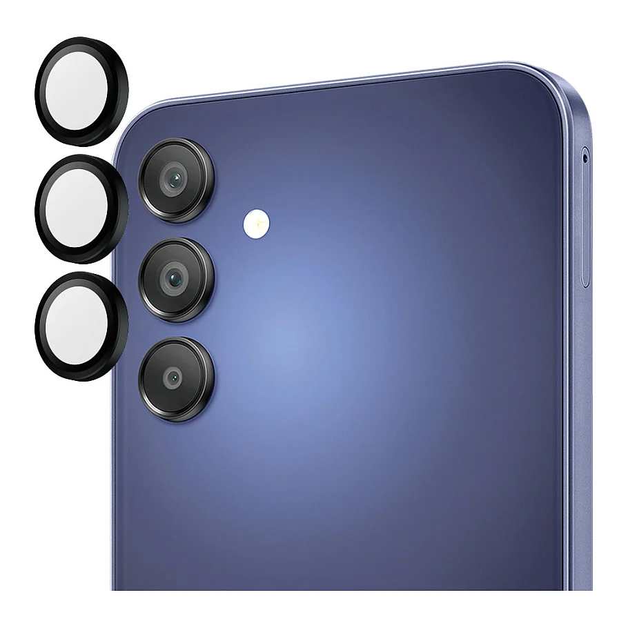 PanzerGlass   Hoops  Kameraschutz Schwarz Samsung Galaxy A16   A16 5G Notebook & Tablet Zubehoer