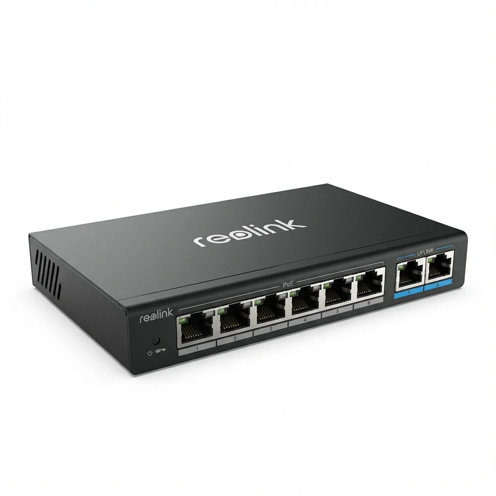 Reolink RLA PS1 PoE Switch Ueberwachungskameras