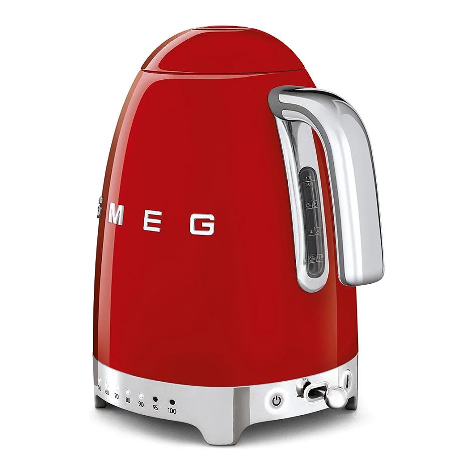 SMEG wasserkocher 50s style klf04rdeu  rot Kuechenkleingeraete