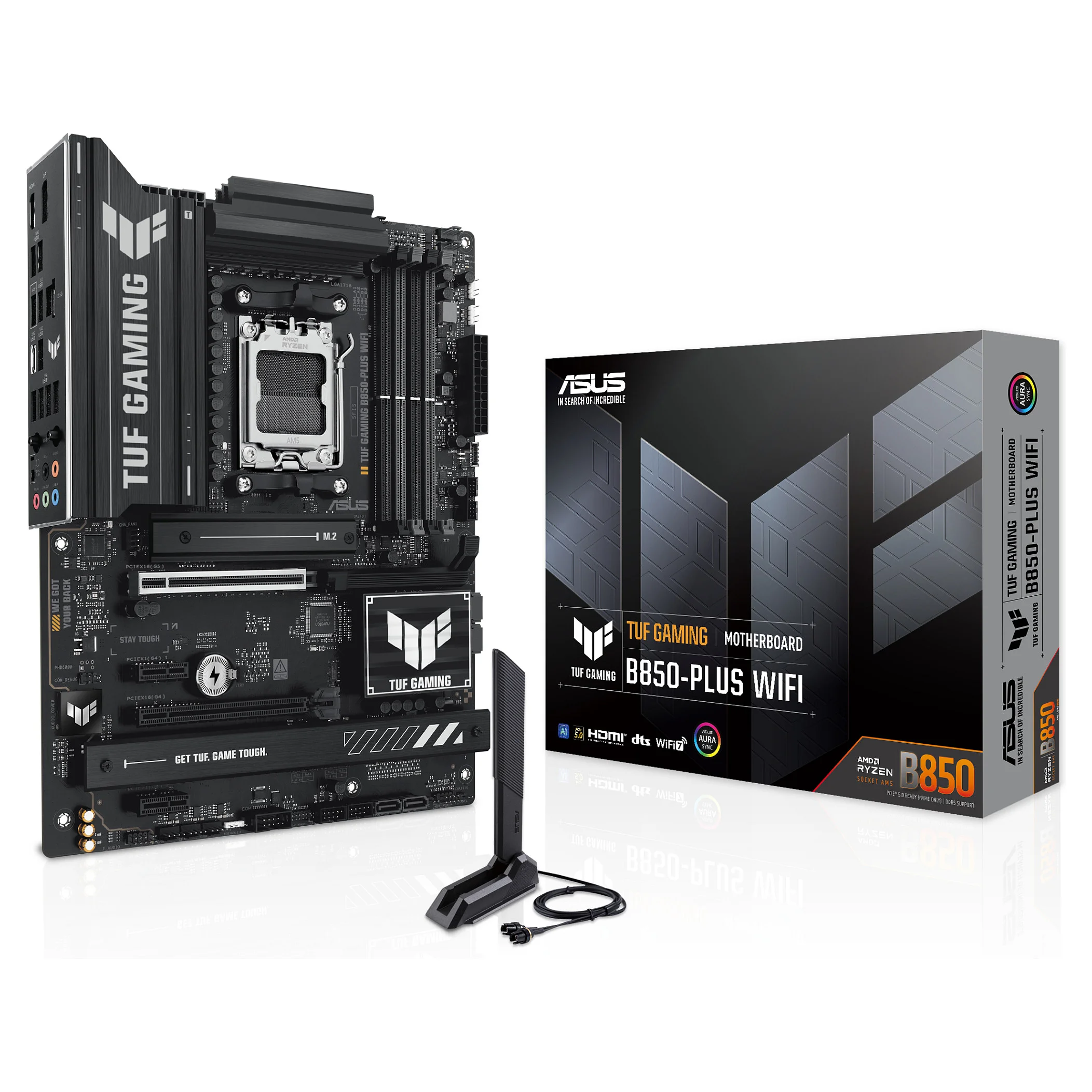 ASUS TUF GAMING B850 PLUS WIFI AMD B850 Sockel AM5 ATX PC-Zubehoer