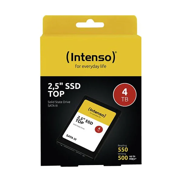 Intenso 2 5 SSD TOP 4TB SATA III Speichermedien