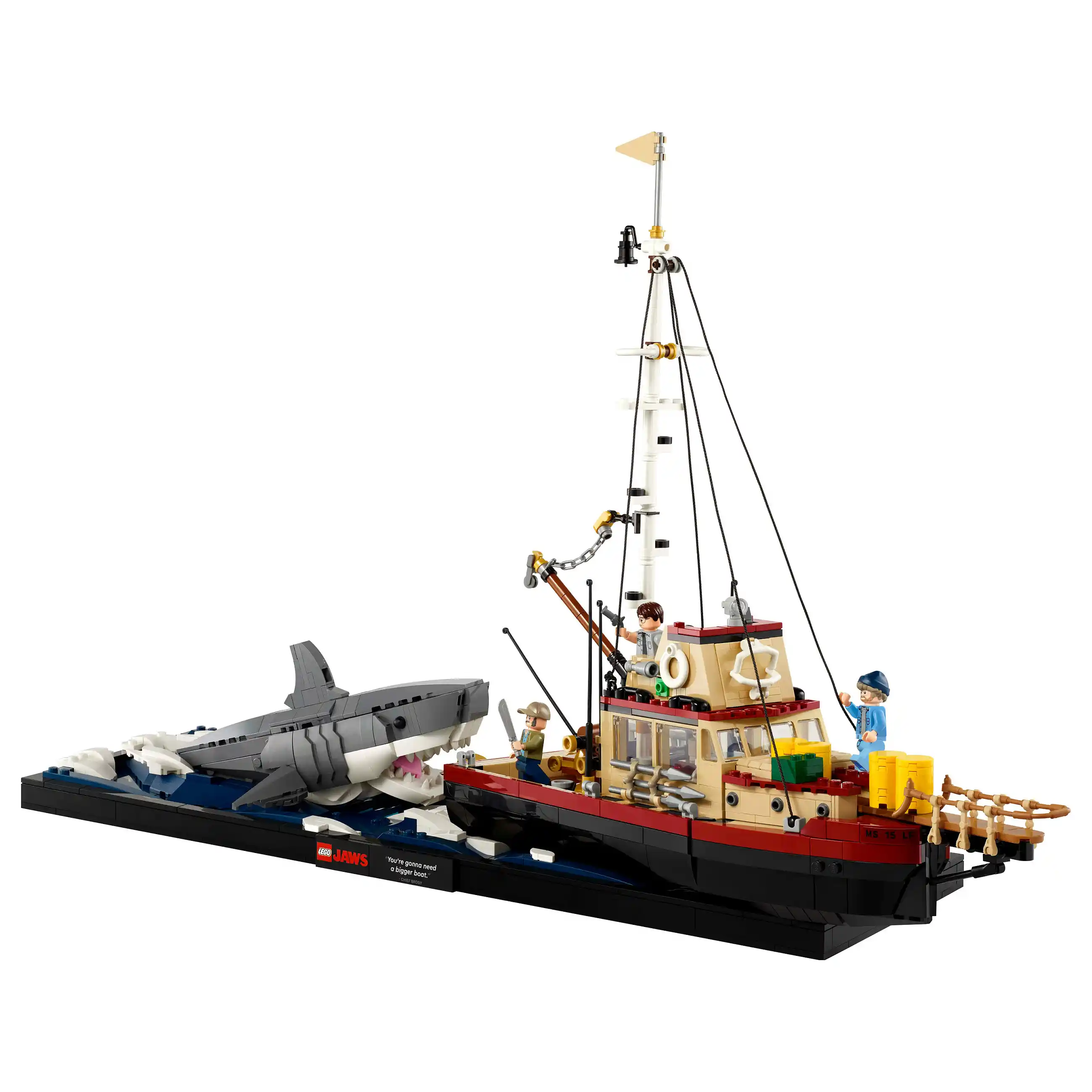 LEGO 21350 Ideas Der weie Hai Spielwaren