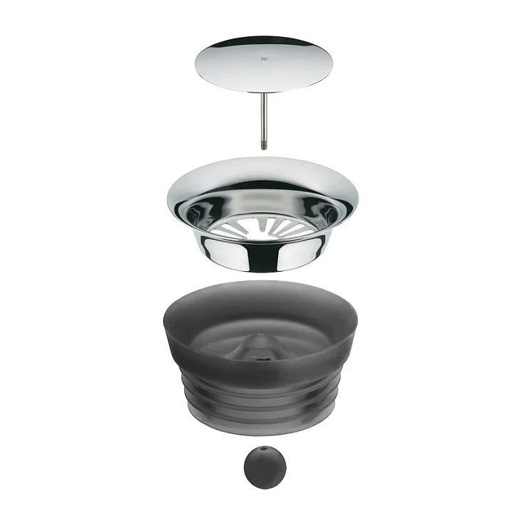 WMF 0617706040 Karaffe 1 l Schwarz  Transparent Kuechenkleingeraete