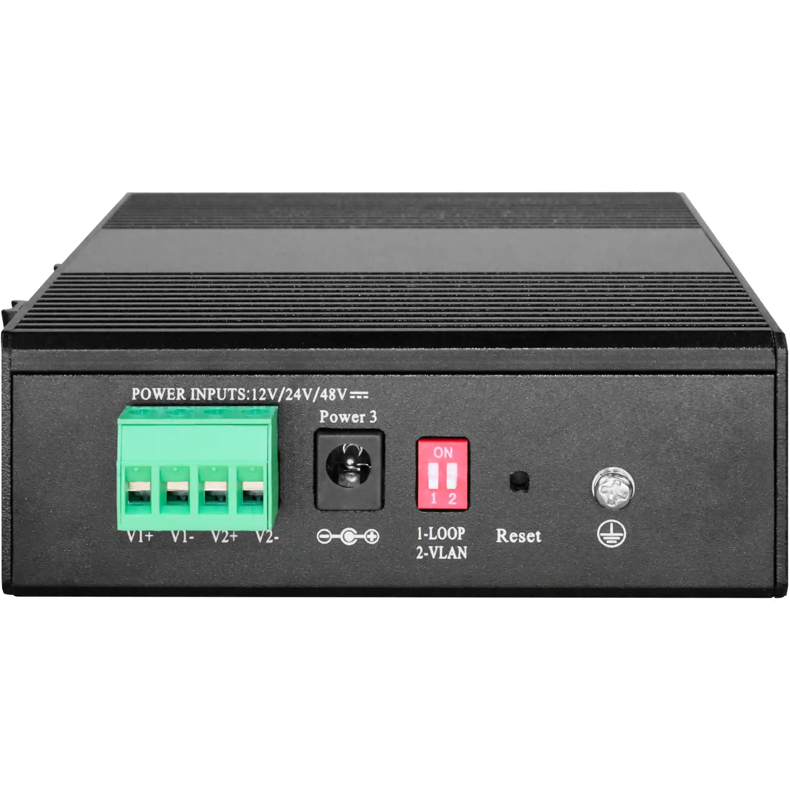 LevelOne Hilbert 8 Port Industrial Gigabit PoE Smart Lite Switch  8 PoE Ausgaenge  802 3at af PoE Switches Netzwerk