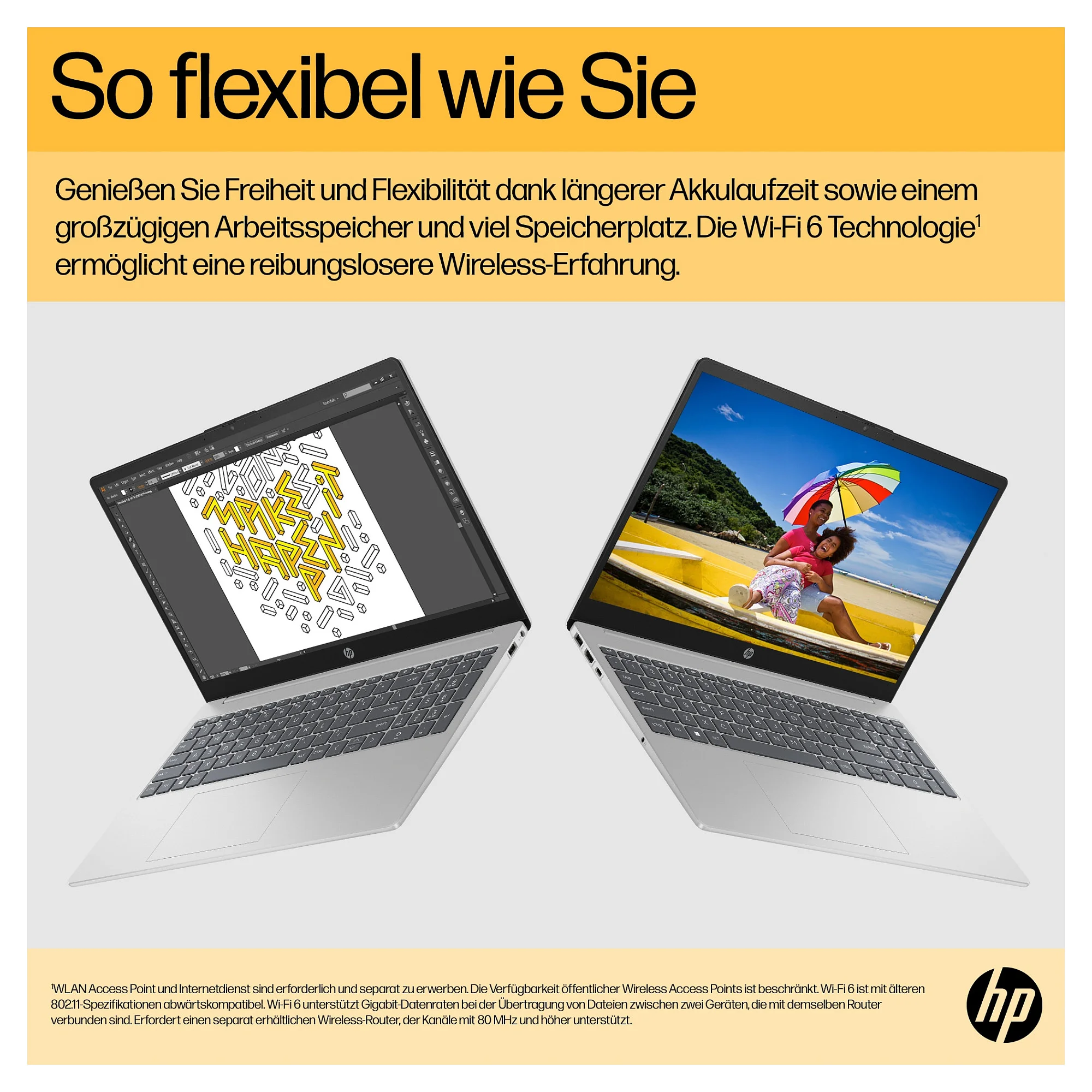 HP 15 fc0676ng AMD Ryzen  7 7730U Laptop 39 6 cm  15 6   Full HD 16 GB DDR4 SDRAM 1 TB SSD Wi Fi 6  802 11ax  Windows 11 Home Silber Laptops & Notebooks