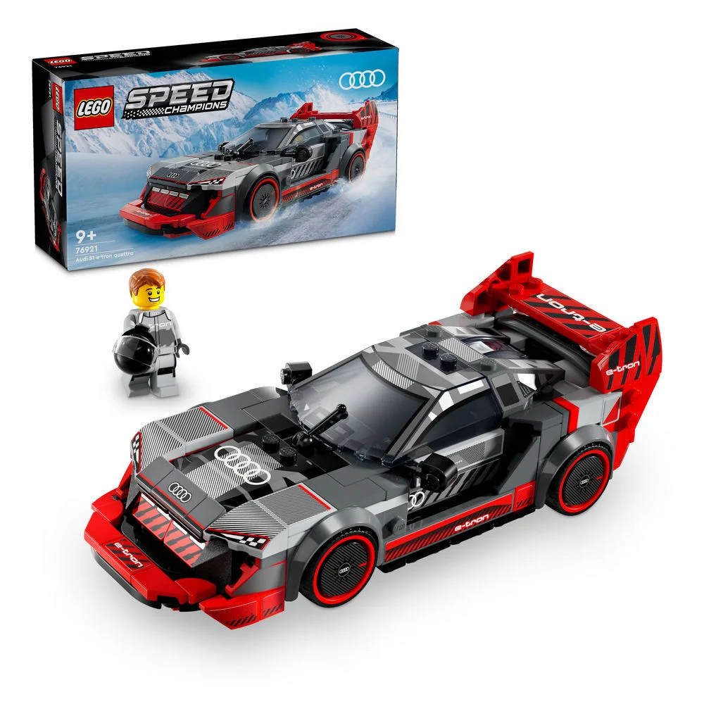 LEGO Bauspielzeug Rennwagen Speed Champions Audi S1 e tron quattro Spielwaren