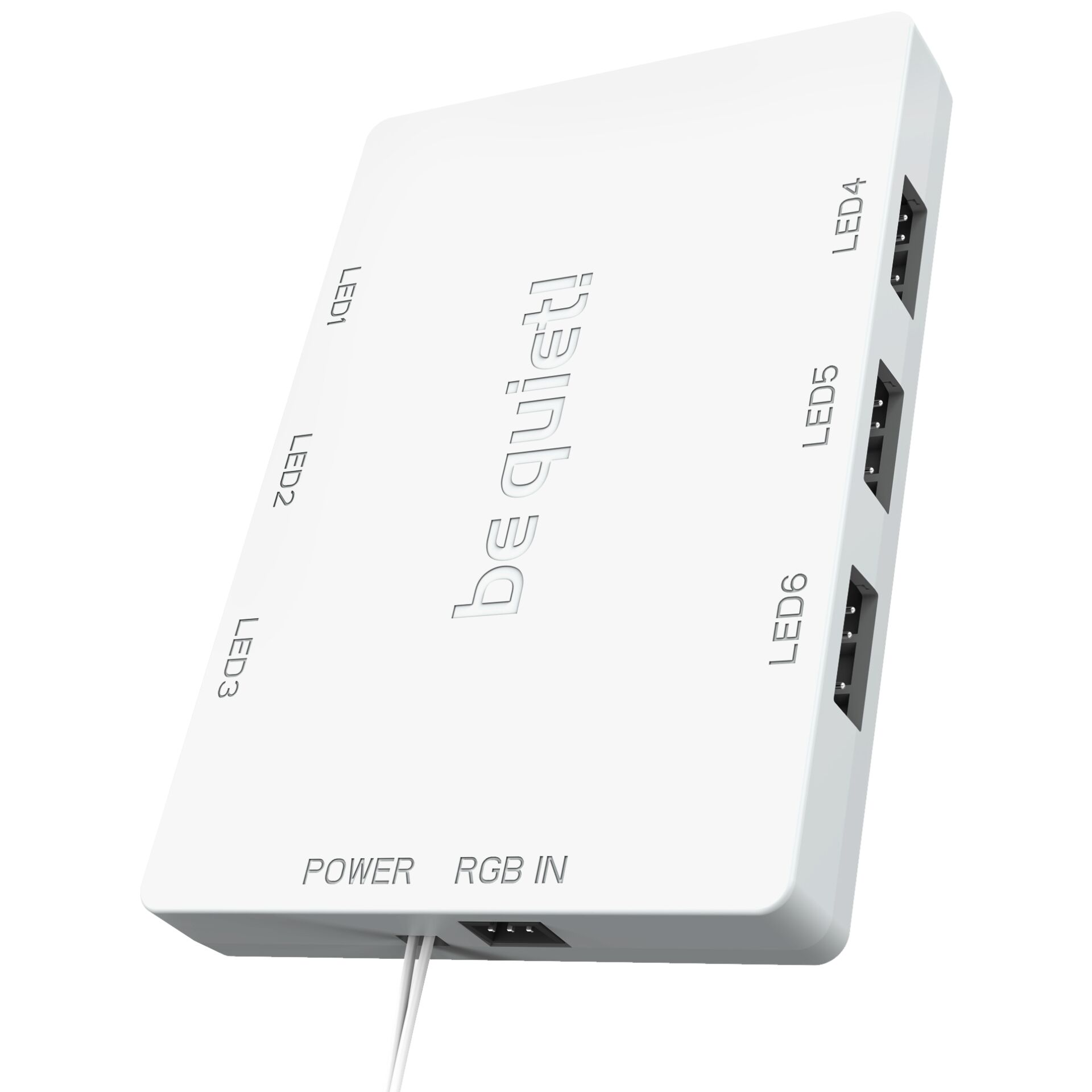 be quiet  Light Wings White   120mm PWM Triple Pack Computergehaeuse Ventilator 12 cm Weiss 3 Stueck e  PC-Komponenten