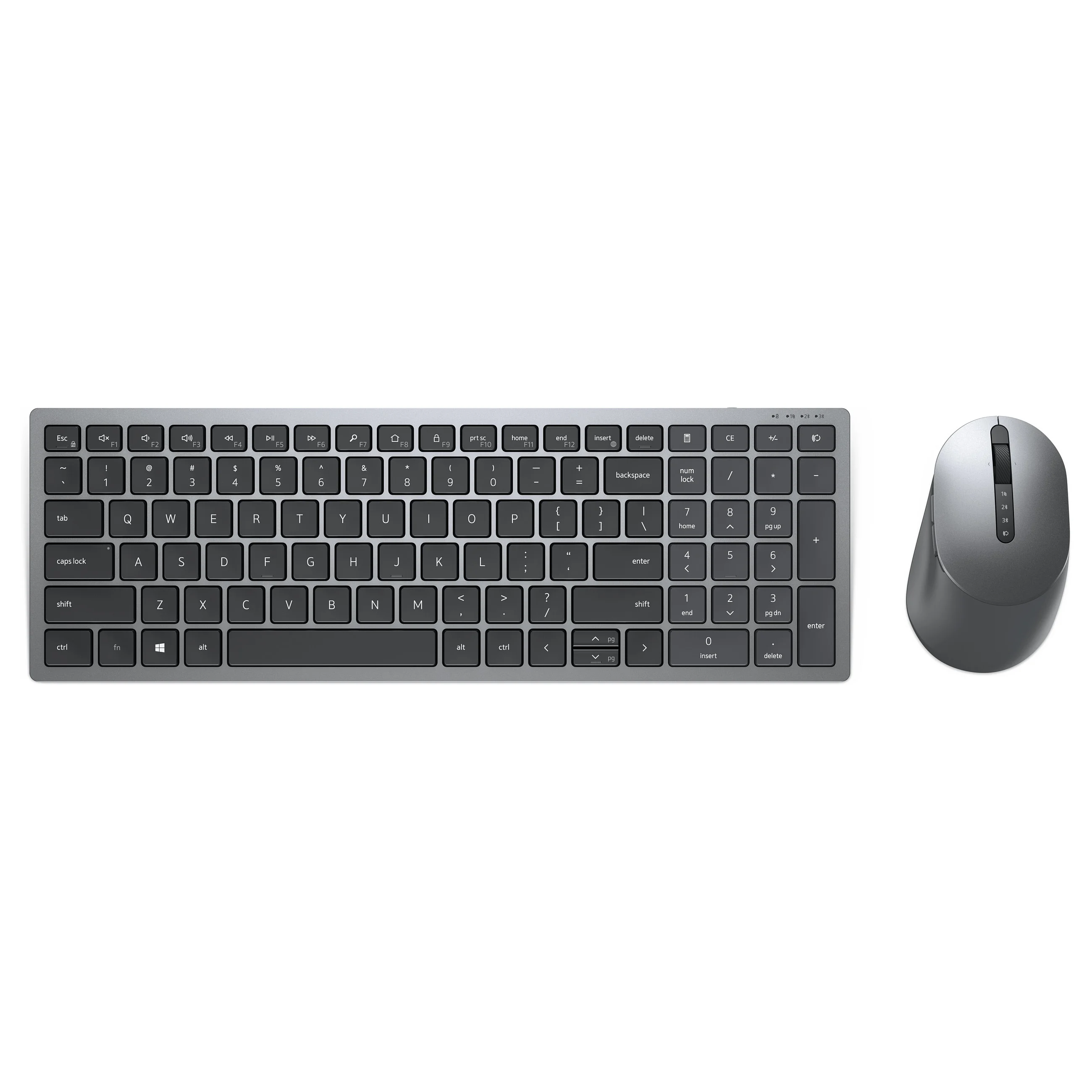 DELL Pro Plus kompakte Tastatur und Maus   KM7120W   US international  QWERTY  Tastaturen & Maeuse