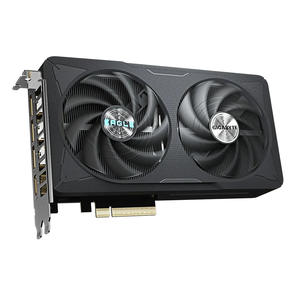 GIGABYTE GeForce RTX 5060 EAGLE OC 8G Grafikkarte   8GB GDDR7  128bit  PCI E 5 0  2550 MHz Kerntakt  3 x DisplayPort  1 x HDMI  GV N5060EAGLE OC 8GD PC-Zubehoer