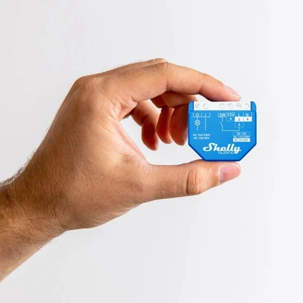 Shelly Relais ZollWave 1Zoll max 16A 1 Kanal Unterputz Z Wave Smart Home Zubehoer