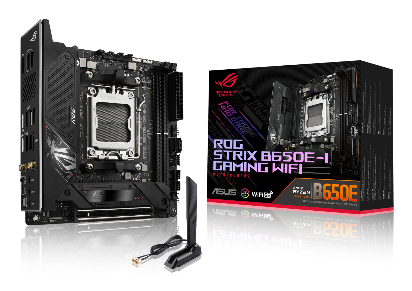 ASUS ROG STRIX B650E I GAMING WIFI AMD B650 Sockel AM5 mini ITX PC-Zubehoer