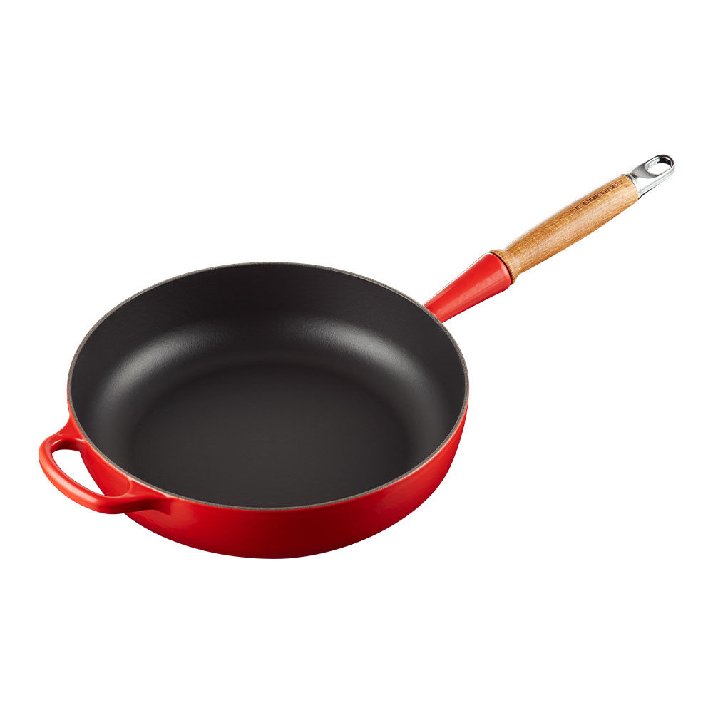 Le Creuset Saut pfanne 28 cm  Kirschrot Pfannen & Toepfe