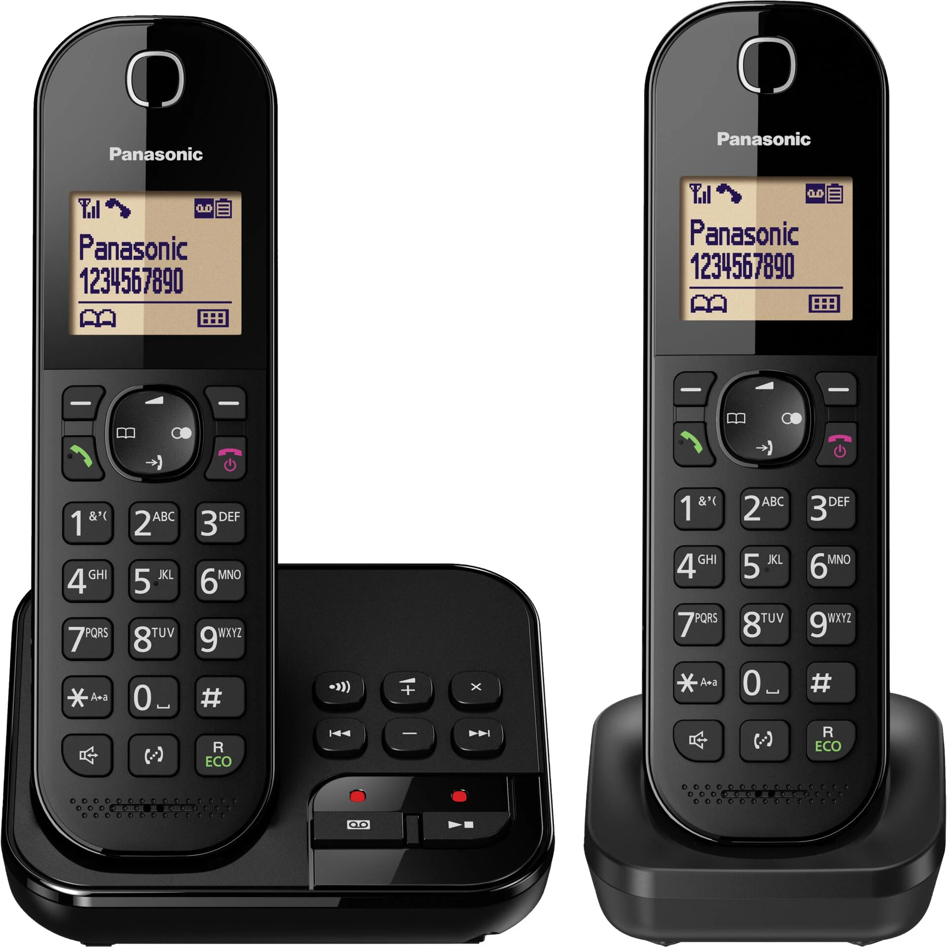 Panasonic KX TGC422GB schwarz Telefon