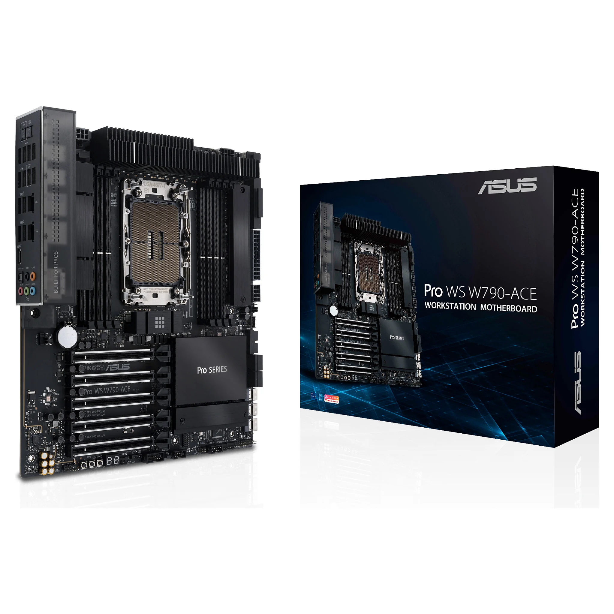 ASUS PRO WS W790 ACE Intel W790 LGA 4677  Socket E  SSI CEB PC-Komponenten