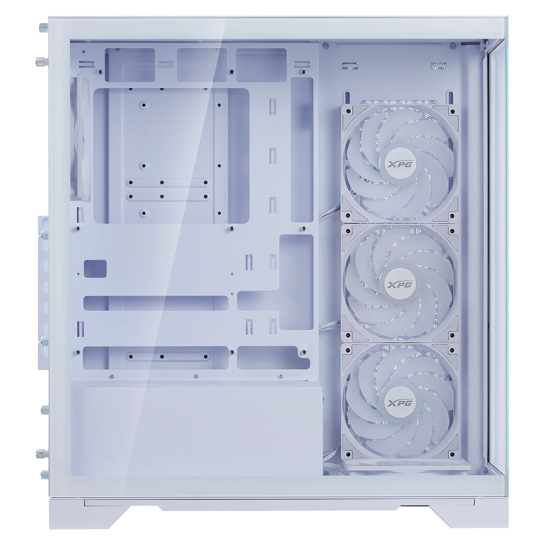 XPG INVADER X BTF MID TOWER GEHAeUSE Weiss PC-Komponenten